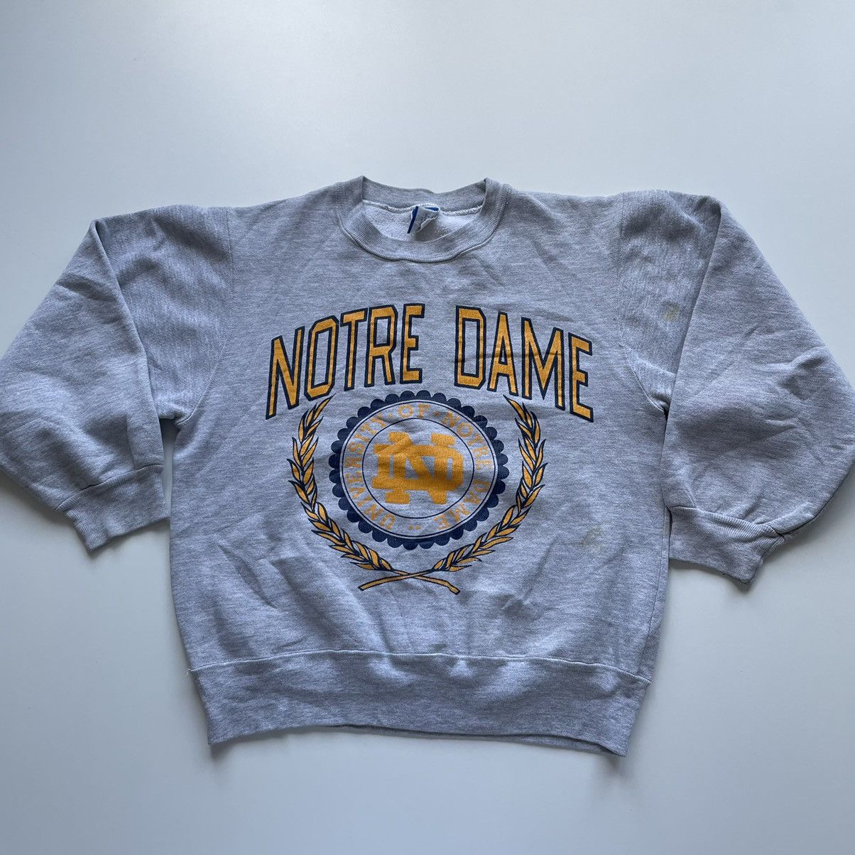 Vintage 90s Notre Dame Spell Out Ncaa Rare T-Shirts, Hoodie, Sweatshirt