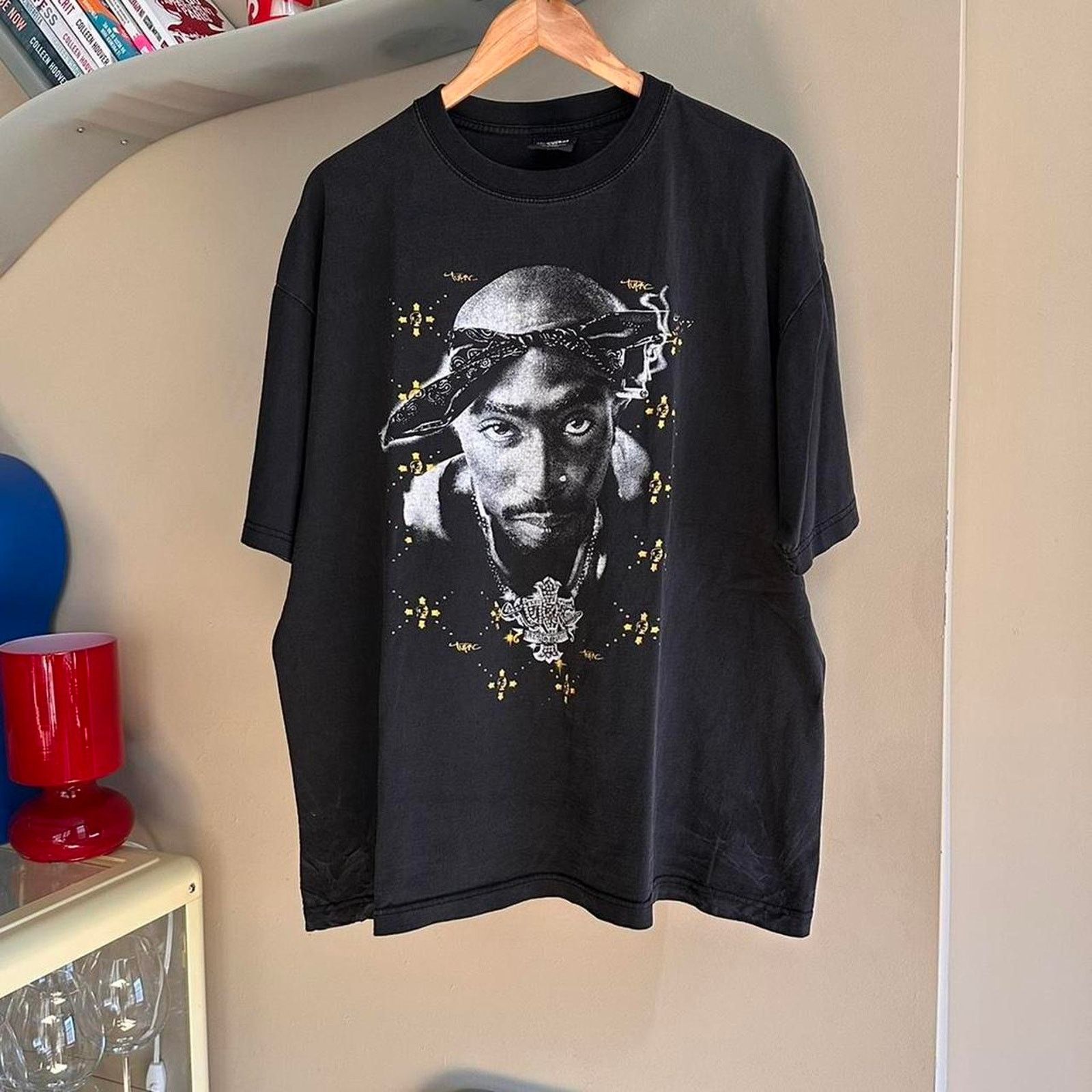 Rap Tees X Vintage Vintage Y2k Tupac Rap Shirt Hoodie, Sweatshirt | PodTeesHub.com
