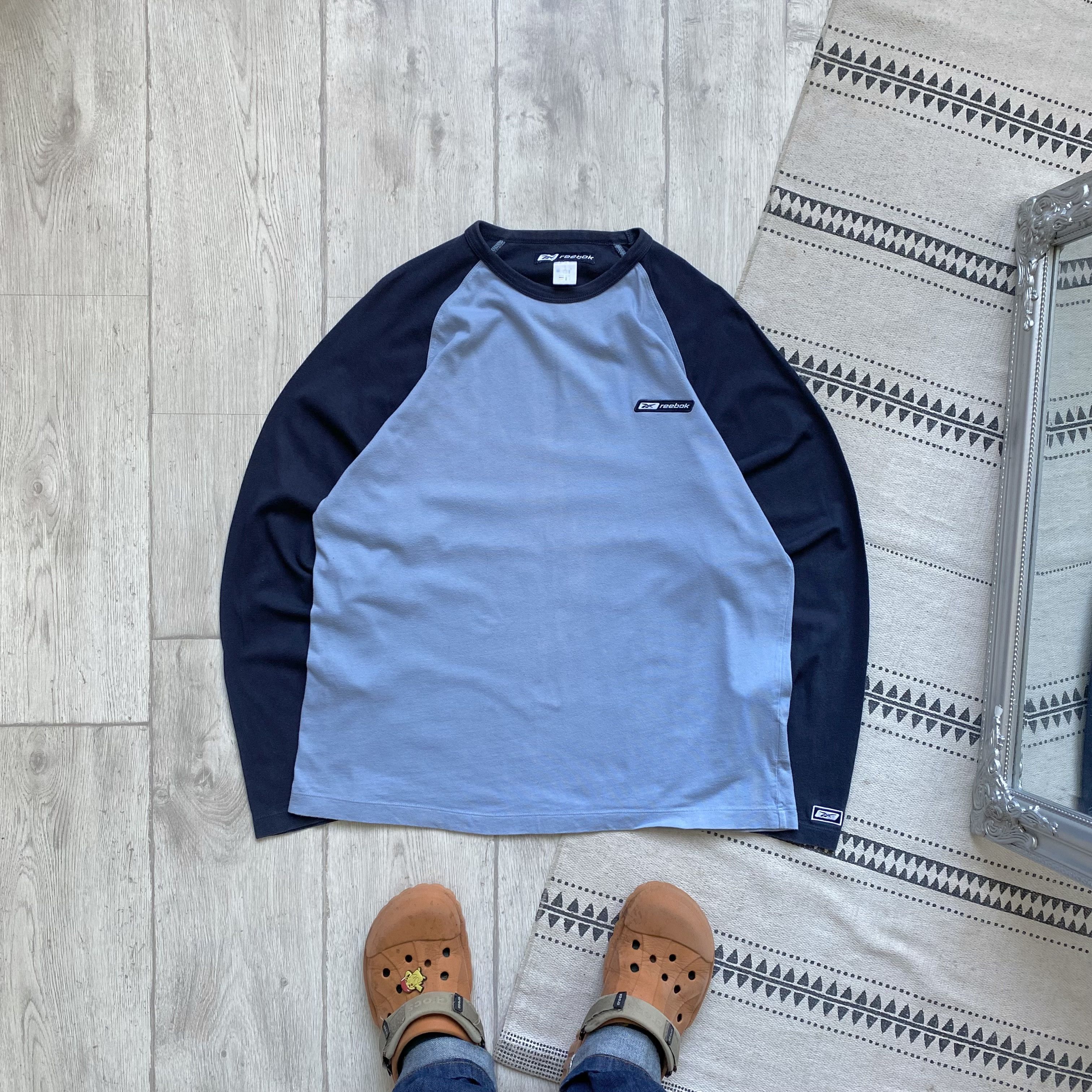 Vintage 90s Reebok Longsleeve T Shirt Surf Skate Vibe Hoodie, Sweatshirt | PodTeesHub.com