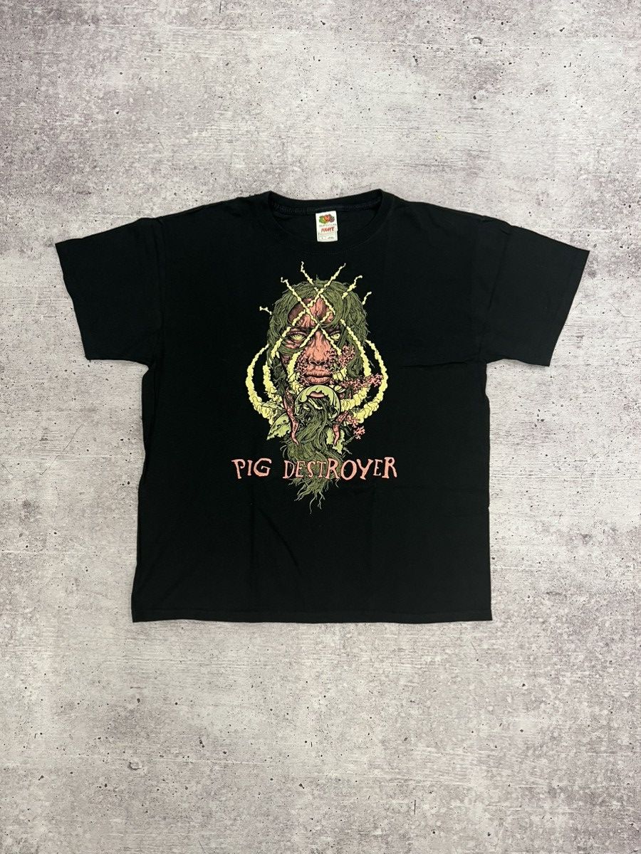 Band Tees Pig Destroyer Vintage Rock T Shirt Hoodie, Sweatshirt | PodTeesHub.com
