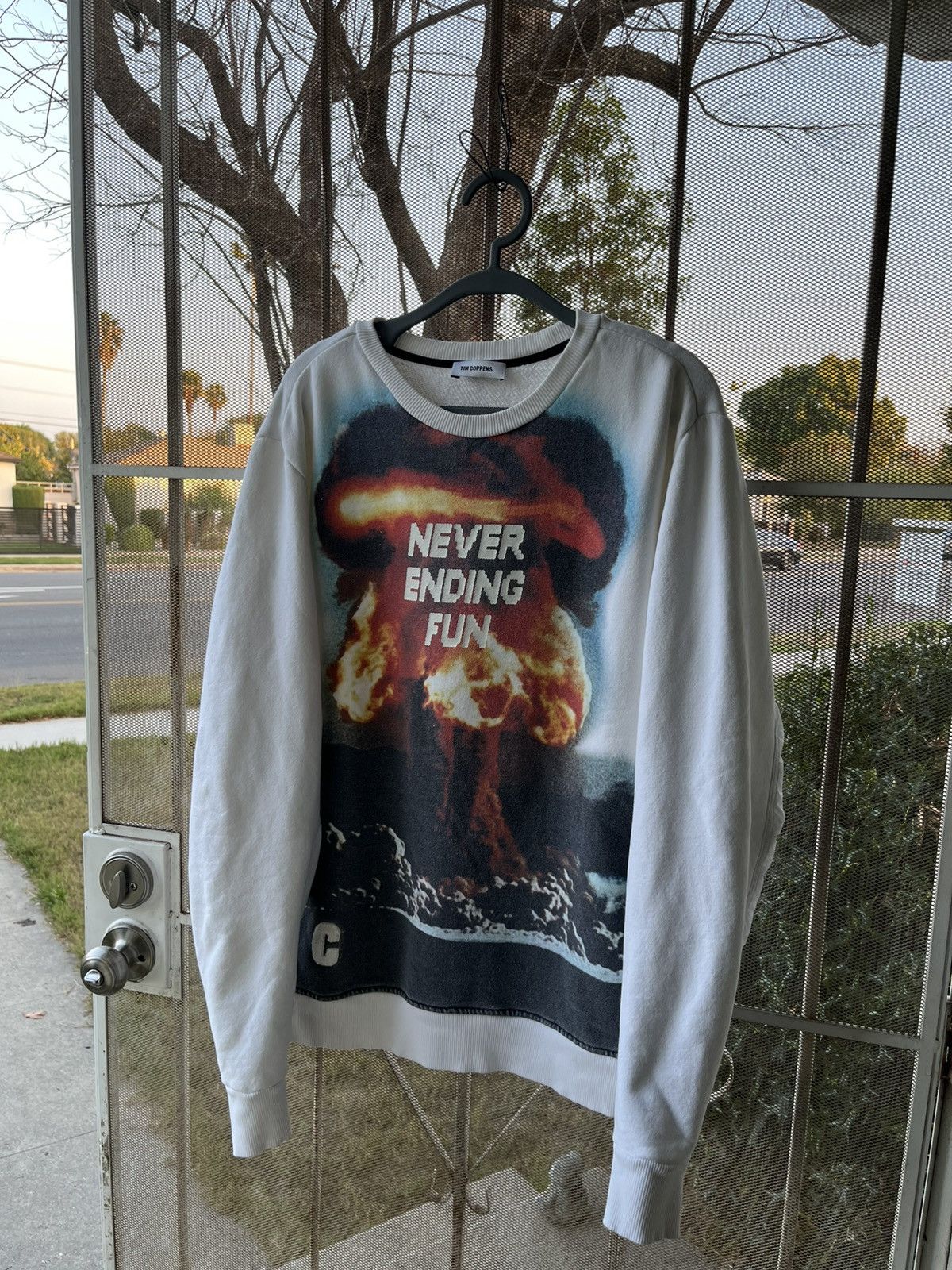 Coppens Tim Coppens Fw17 Never Ending Fun Graphic Sweatshirt Rare T-Shirts, Hoodie | PodTeesHub.com