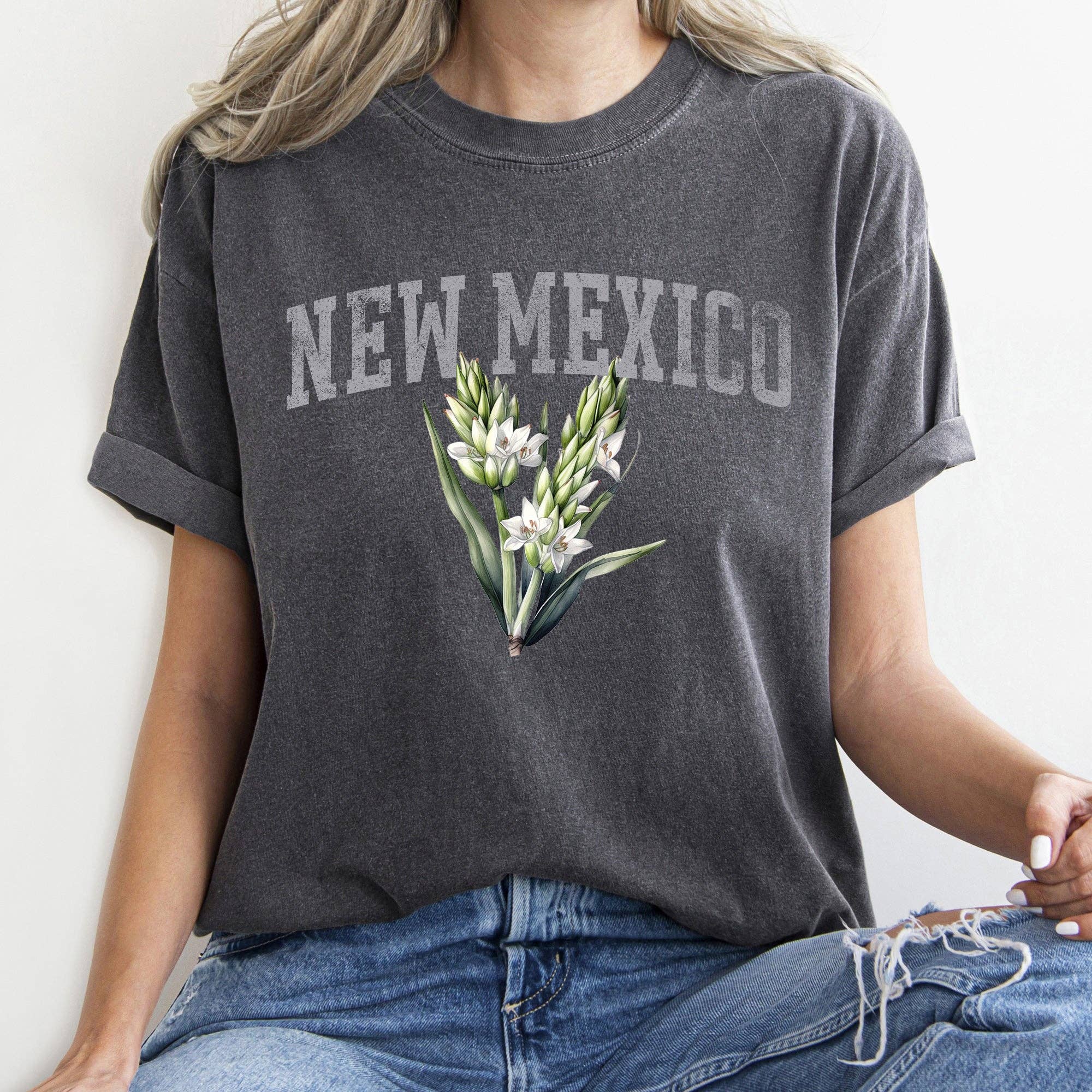 New Mexico State Flower T-Shirt Hoodie, Sweatshirt | PodTeesHub.com