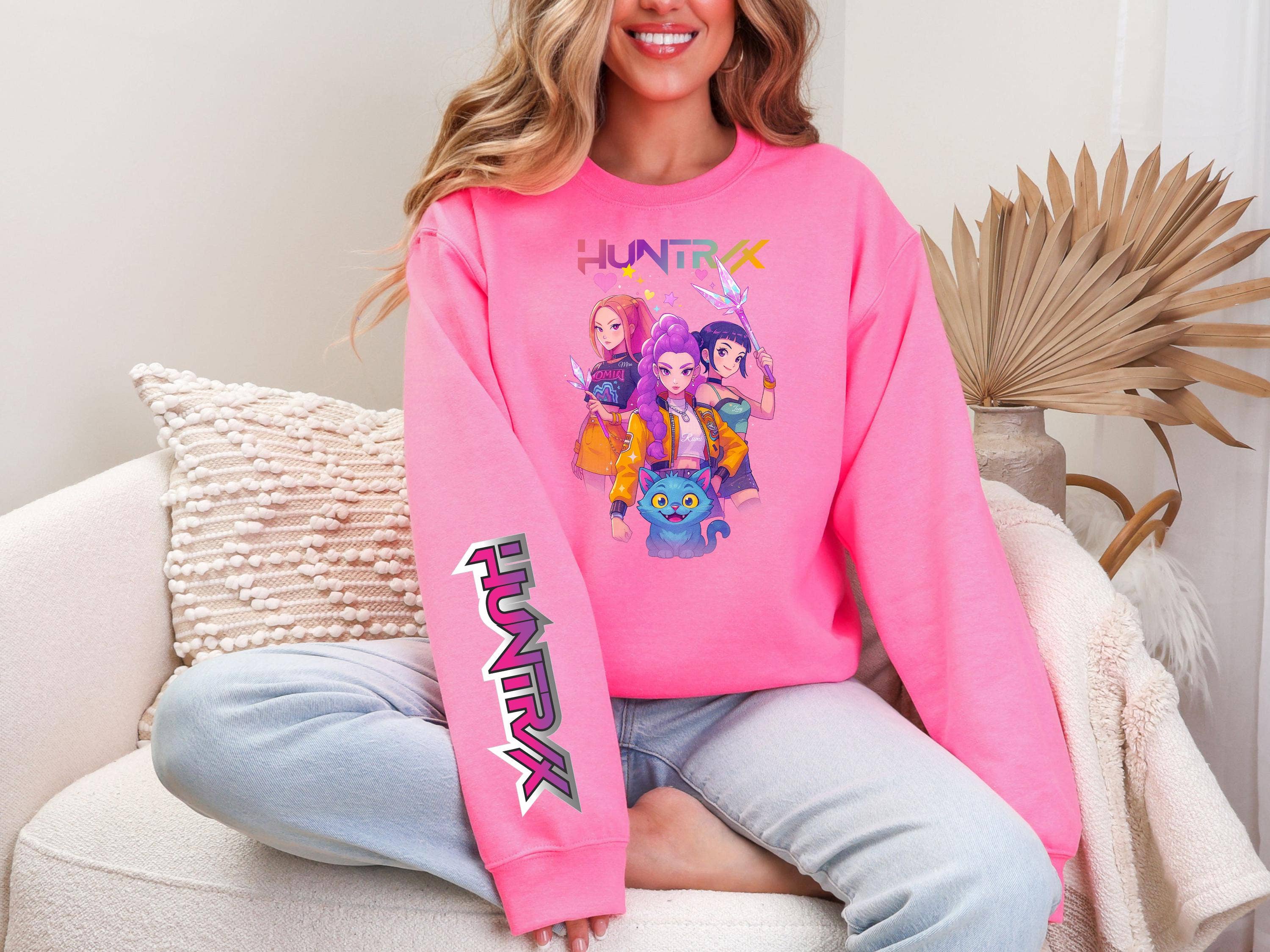 Kpop Demon Hunter Youth Sweatshirt T-Shirts, Hoodie | PodTeesHub.com