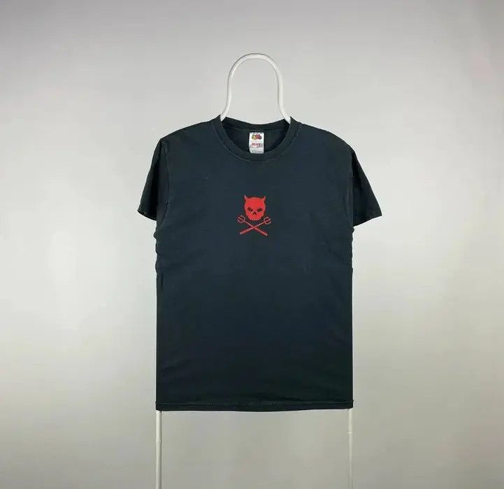 Band Devil Box Logo Vintage Band Size Medium Black T-Shirts, Hoodie, Sweatshirt