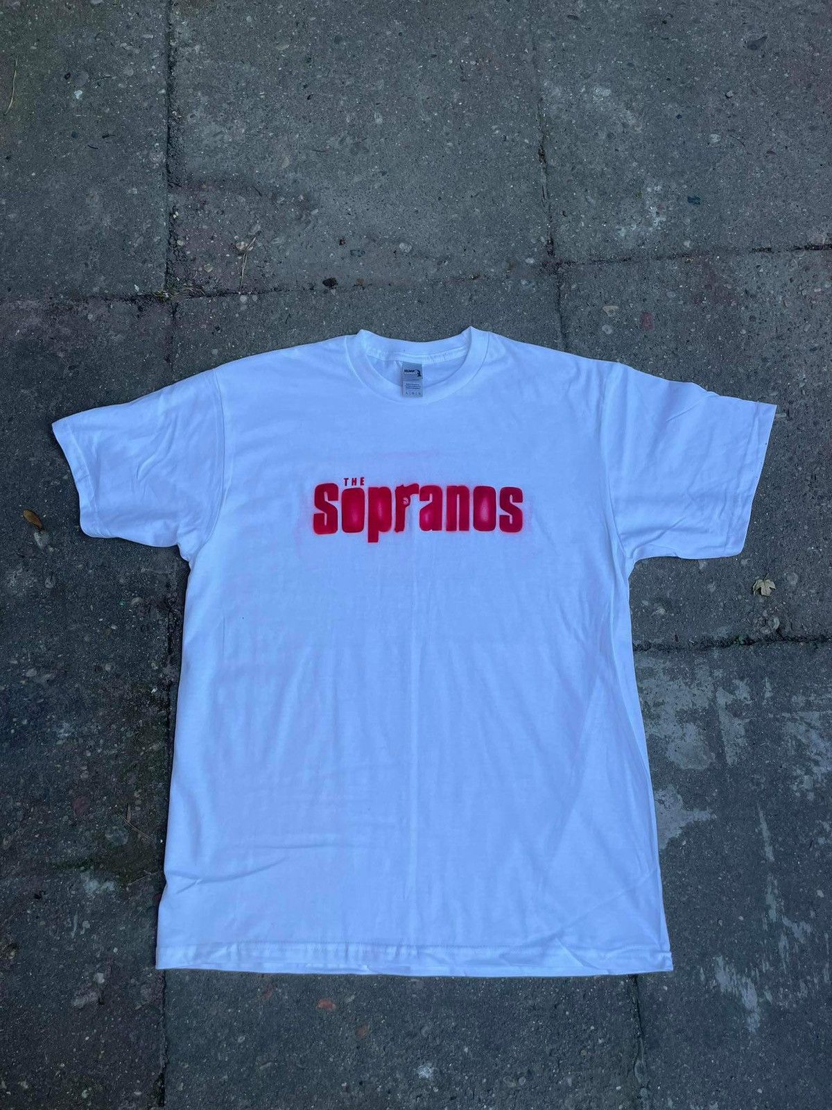 Vintage The Sopranos Spray T Shirt Vintage 90s L Soprano Antony Hoodie, Sweatshirt | PodTeesHub.com