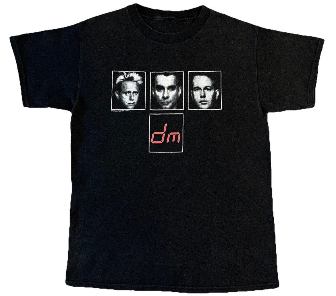 Band Tees Vintage 1998 Depeche Mode The Singles T Shirt Large New Wave Hoodie, Sweatshirt | PodTeesHub.com