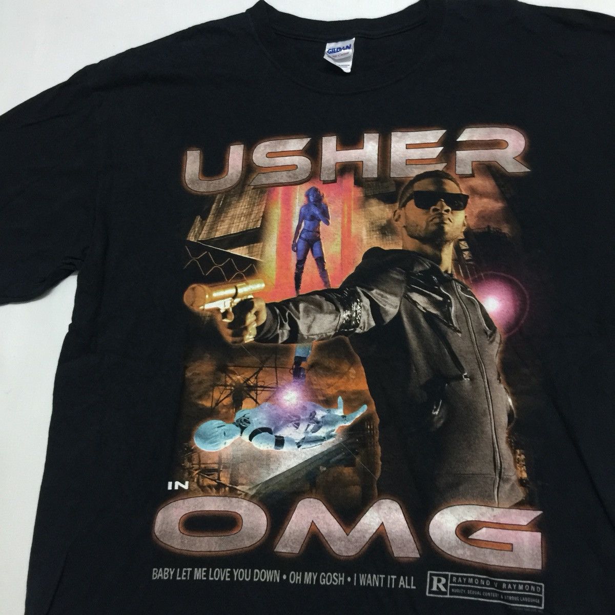 Gildan X Rap Tees Usher Tee Travis Scott Lil Yachty Kanye West Tupac Nwa Hoodie, Sweatshirt | PodTeesHub.com