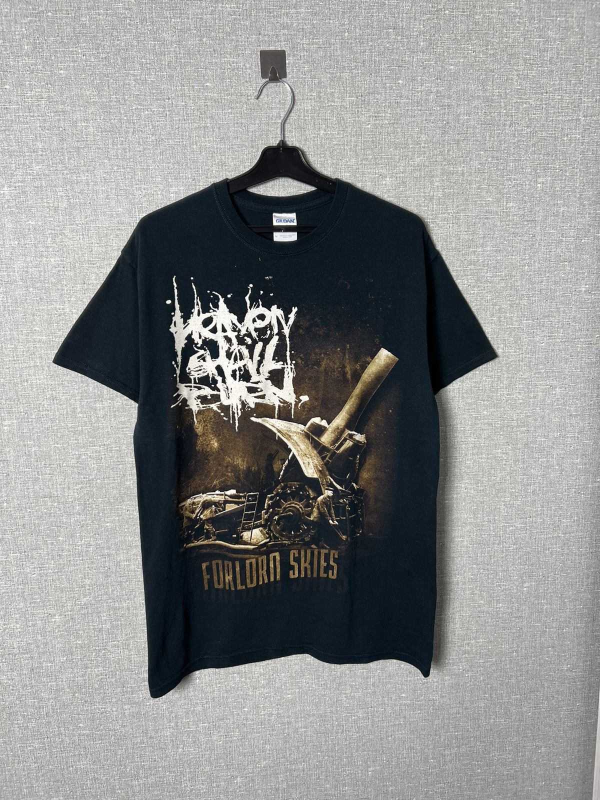 Band Tees Vintage Heaven Shall Burn No Heaven Awaits Us Metal Tee Hoodie, Sweatshirt | PodTeesHub.com