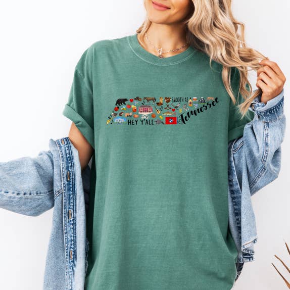All Things Tennessee Premium T-Shirt Hoodie, Sweatshirt | PodTeesHub.com