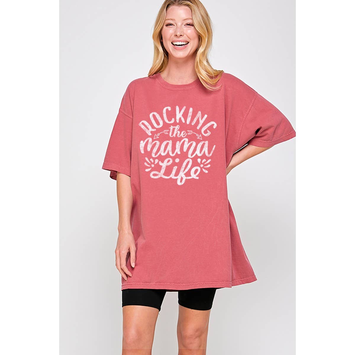 Rocking the Mama Life Vintage  Graphic Tee Hoodie, Sweatshirt | PodTeesHub.com