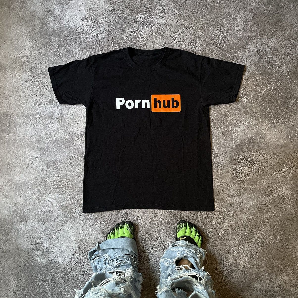 Other Vintage Y2k Adult Pornohub Logo Fucker Slogan Funny Tee Hoodie, Sweatshirt | PodTeesHub.com