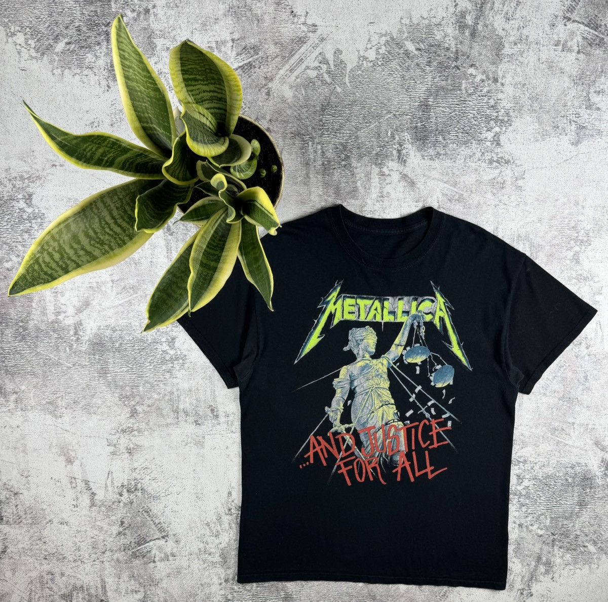 Metallica 1994 Vintage 90s Justice For All Rock Tour Rap Merch Band Tee T Shirt Hoodie, Sweatshirt | PodTeesHub.com