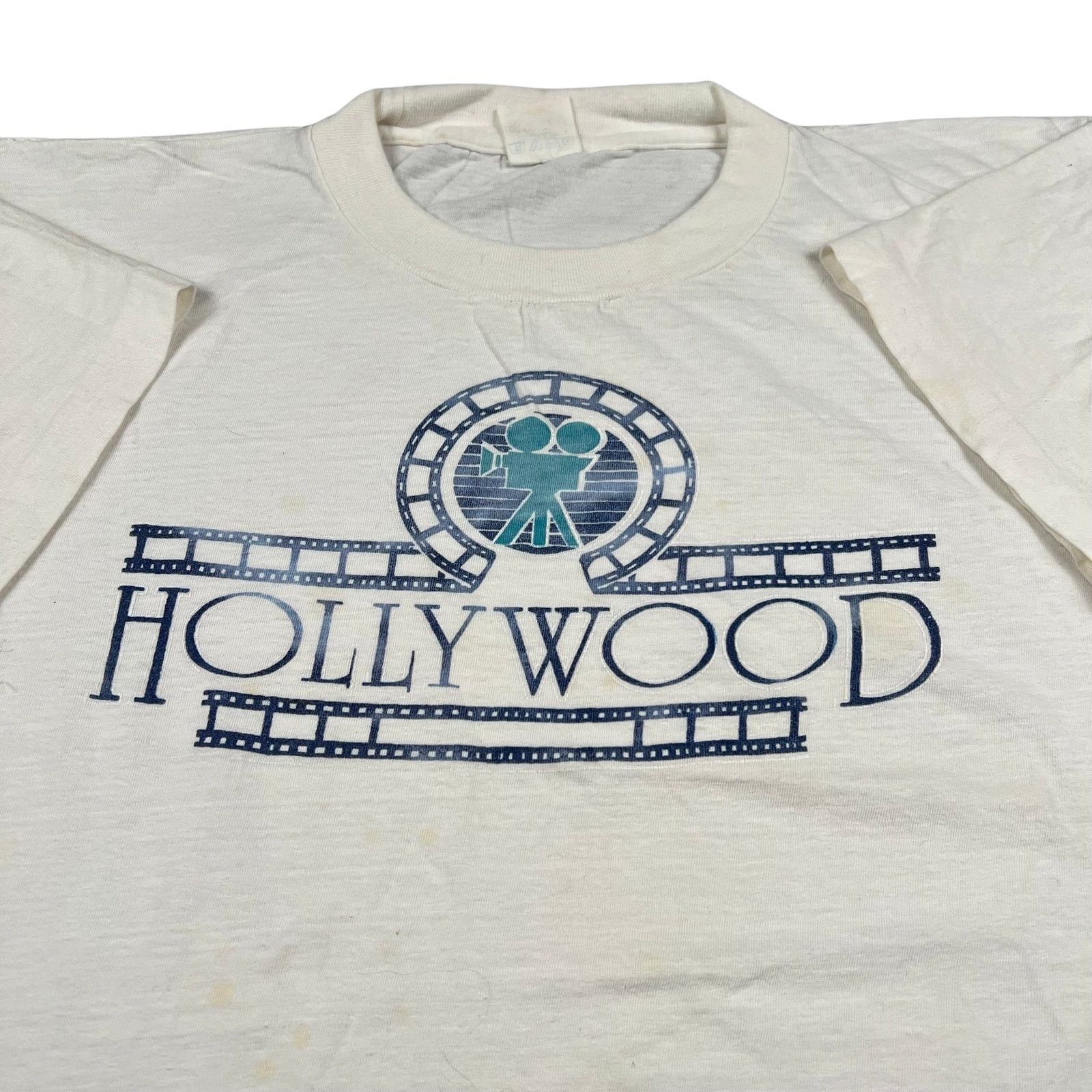 Vintage 80s 90s Hollywood Film Graphic White T Shirt Hoodie, Sweatshirt | PodTeesHub.com