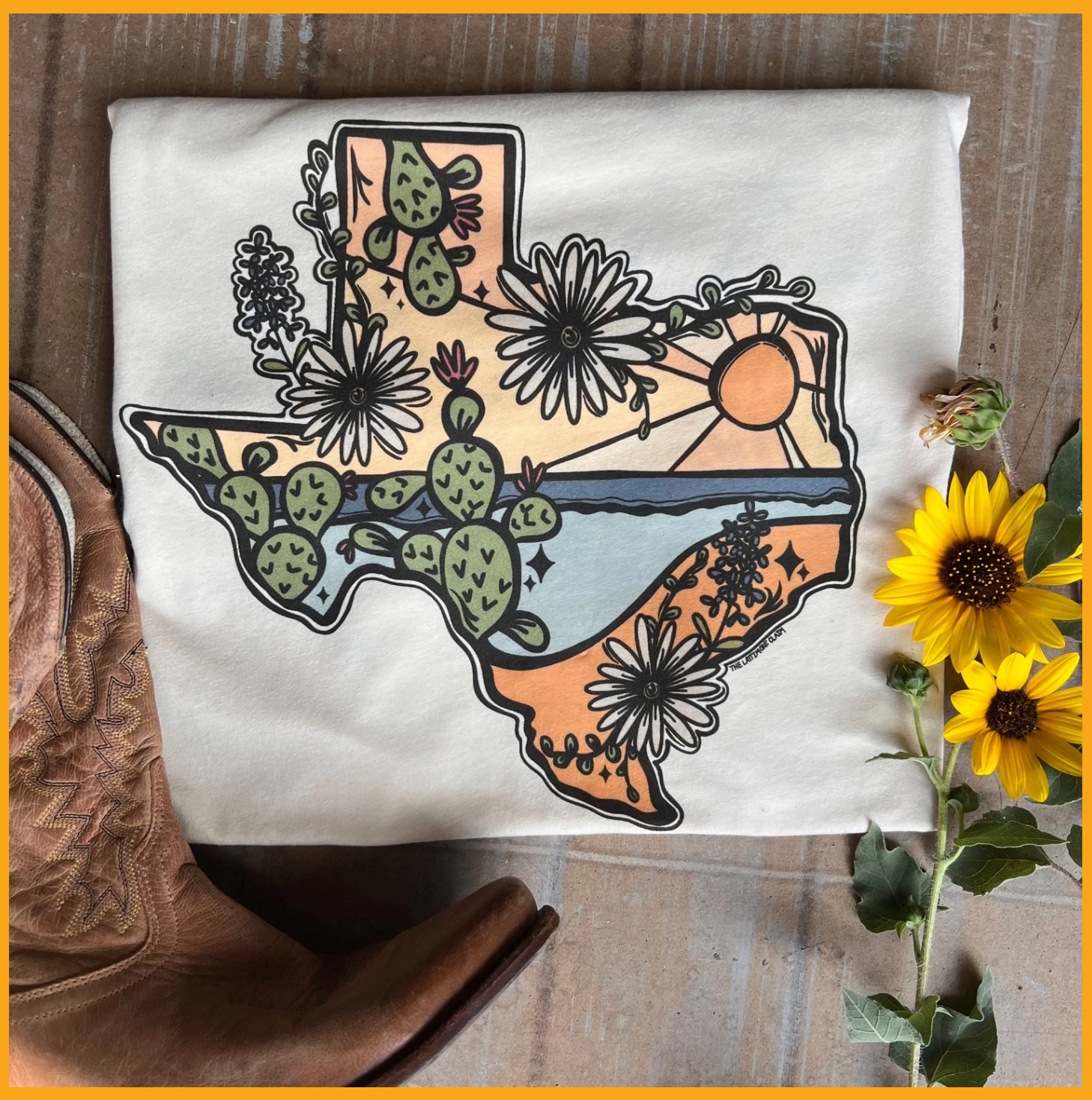 Texas Native Hand Drawn Women's Graphic T-Shirt Hoodie, Sweatshirt | PodTeesHub.com