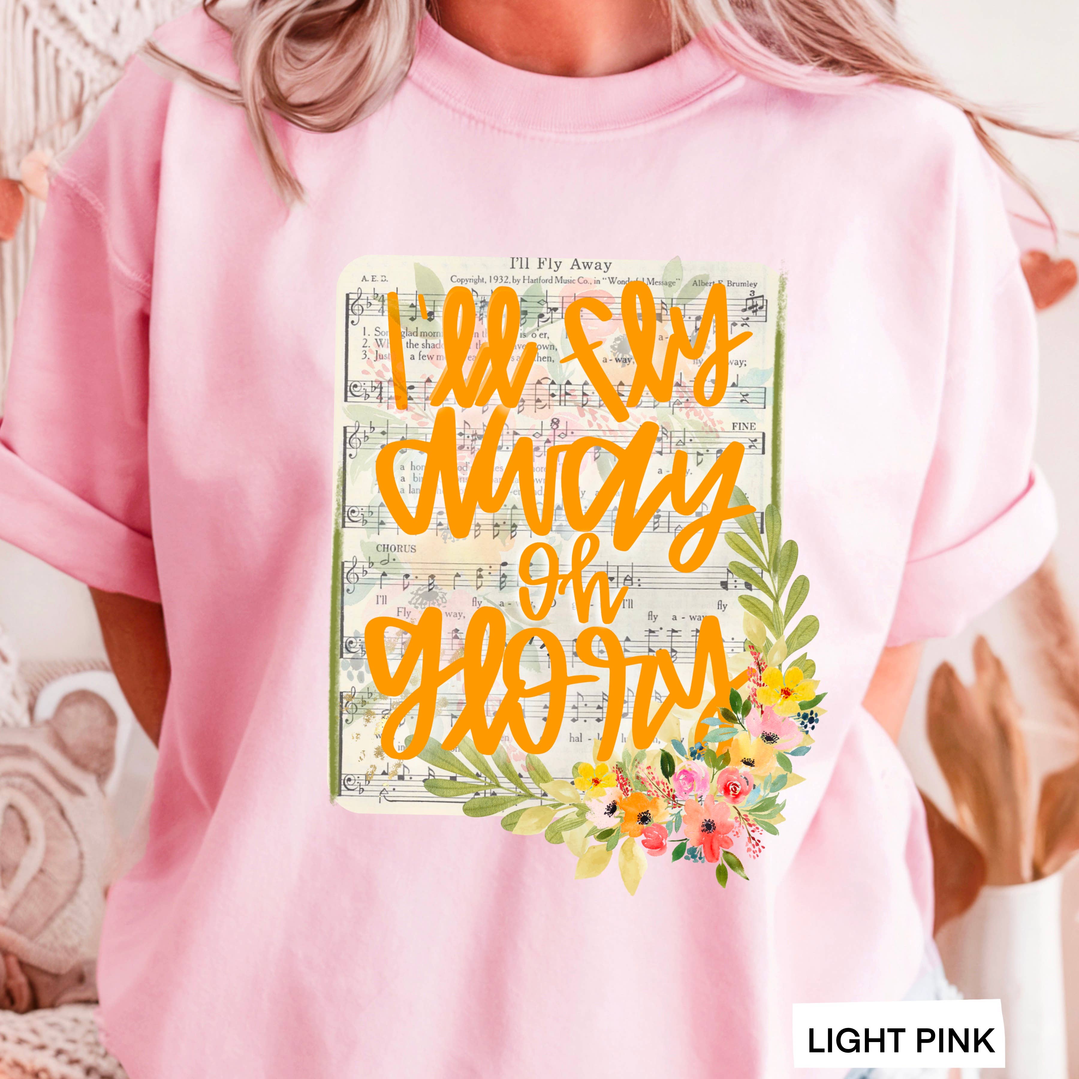 I’Ll Fly Away Women’S Graphic Tee  |  Gildan Hoodie, Sweatshirt | PodTeesHub.com