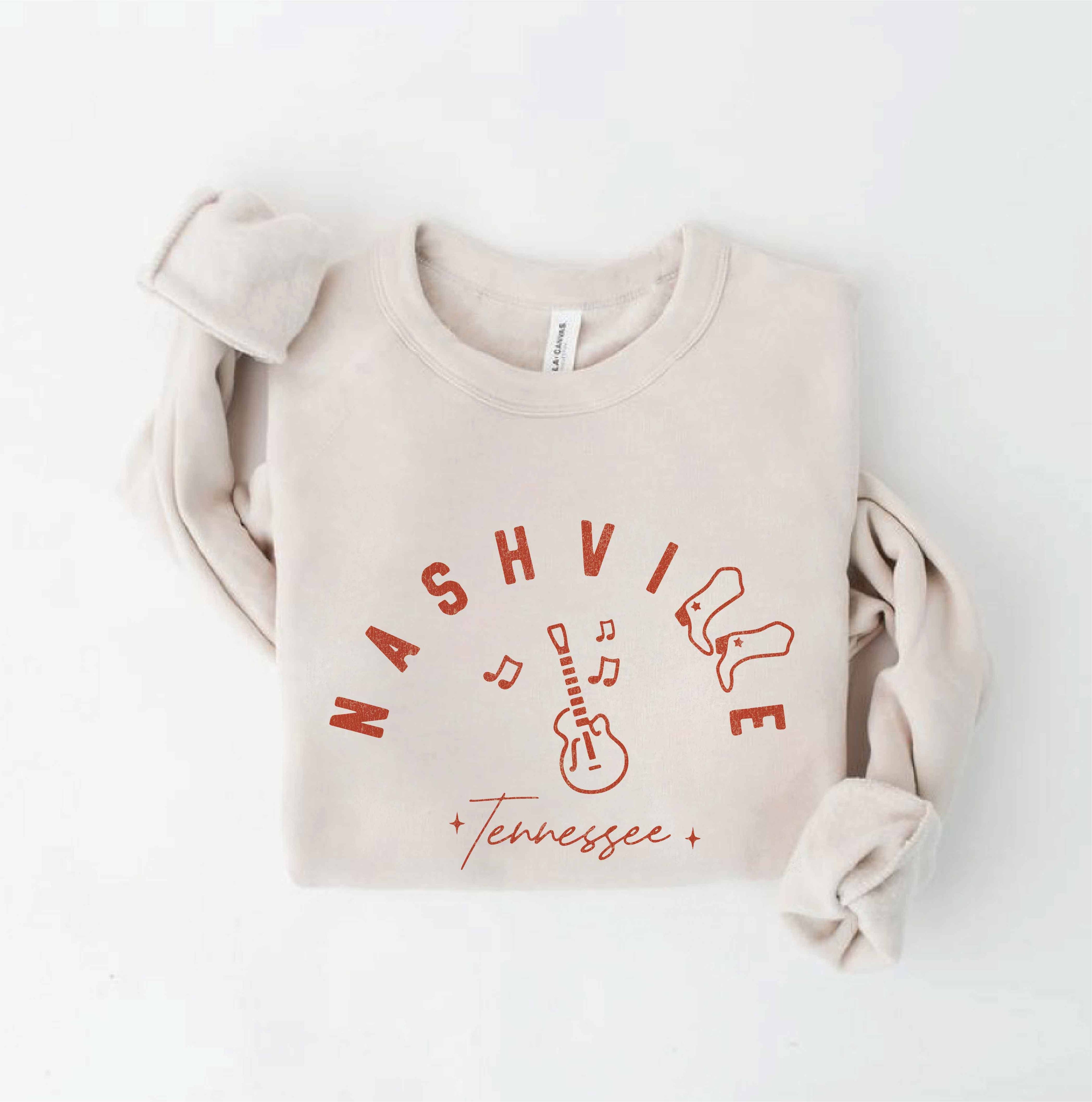 Nashville  Music City   Sweatshirt T-Shirts, Hoodie | PodTeesHub.com