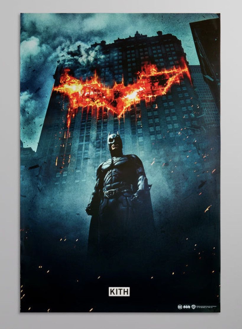 X Vintage Kith The Dark Knight Poster T-Shirts, Hoodie, Sweatshirt | PodTeesHub.com