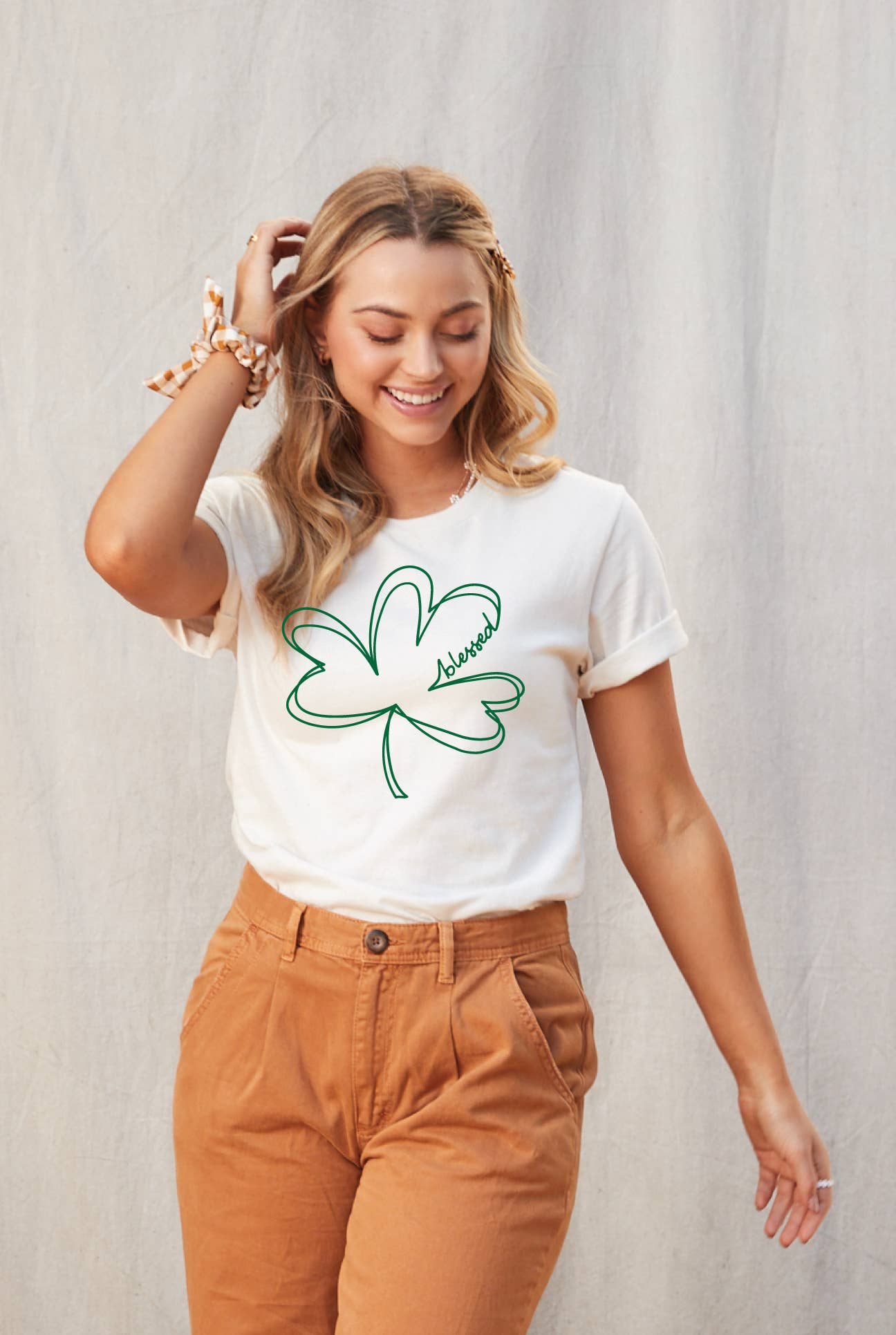 Blessed Clover  Graphic T-Shirt Hoodie, Sweatshirt | PodTeesHub.com