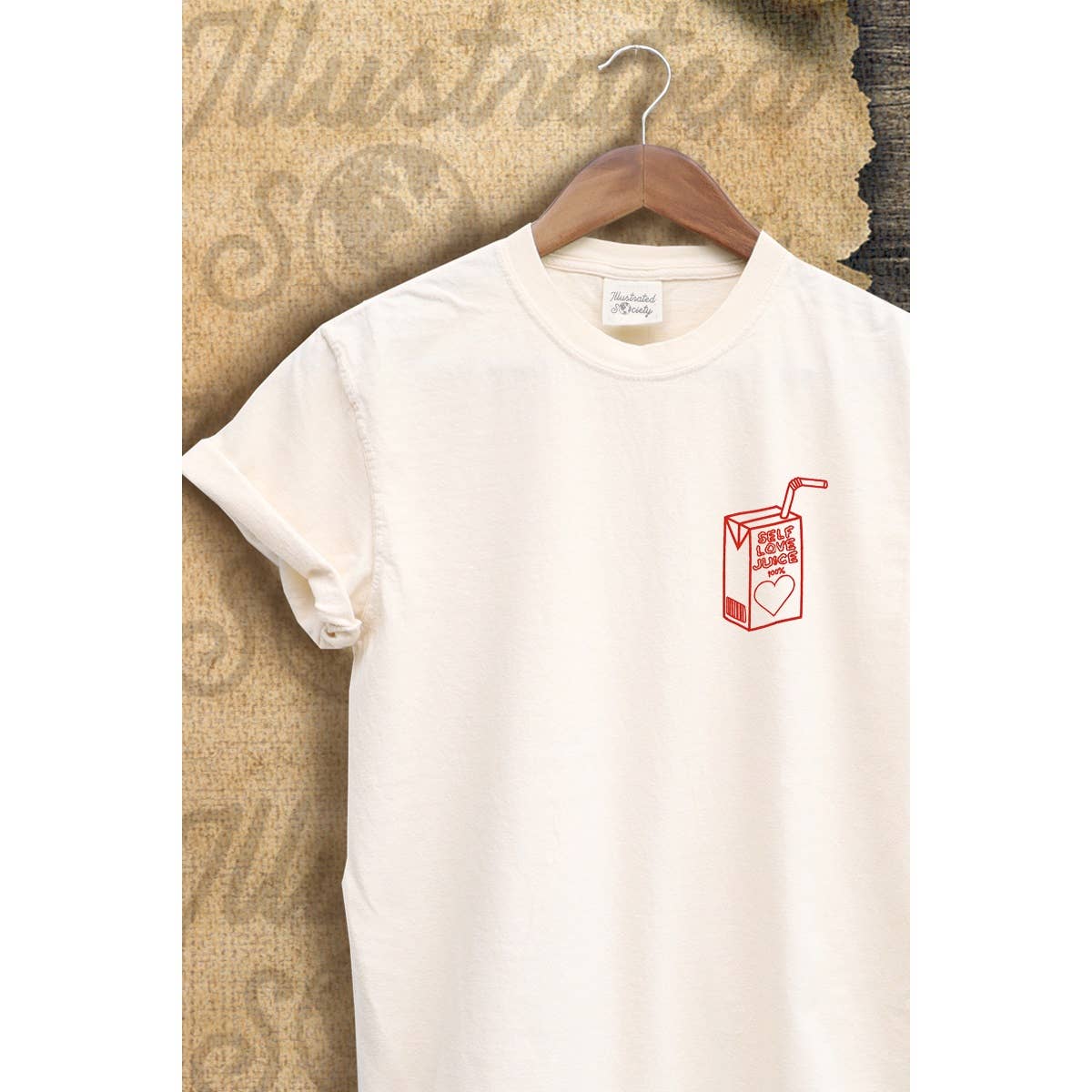 Self Love  Embroidery Valentine  Vintage Graphic Tee Hoodie, Sweatshirt | PodTeesHub.com