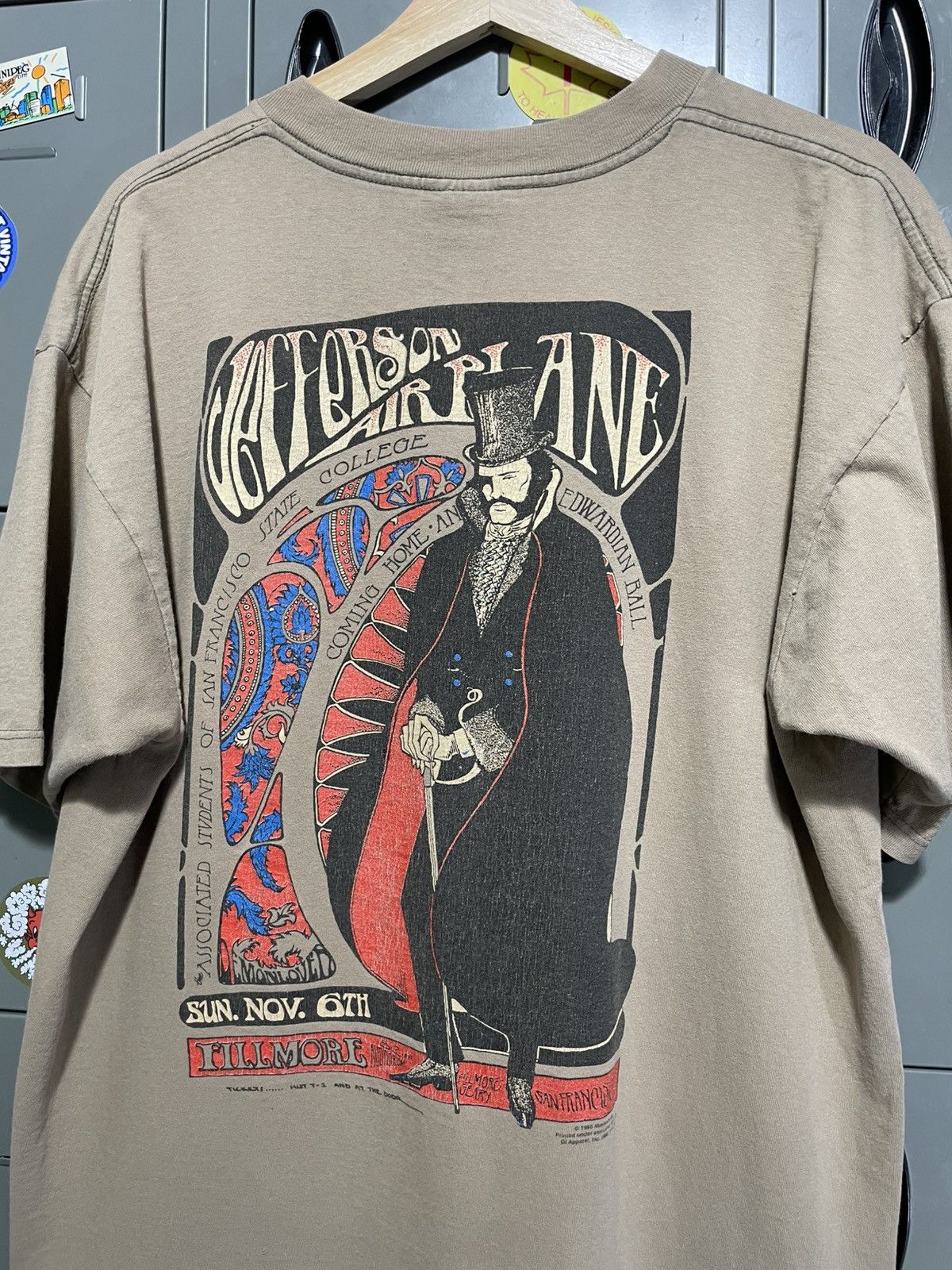 Band Tees 90s Jefferson Airplane Band Tee 60s Art By Mouse Kelley Hoodie, Sweatshirt | PodTeesHub.com