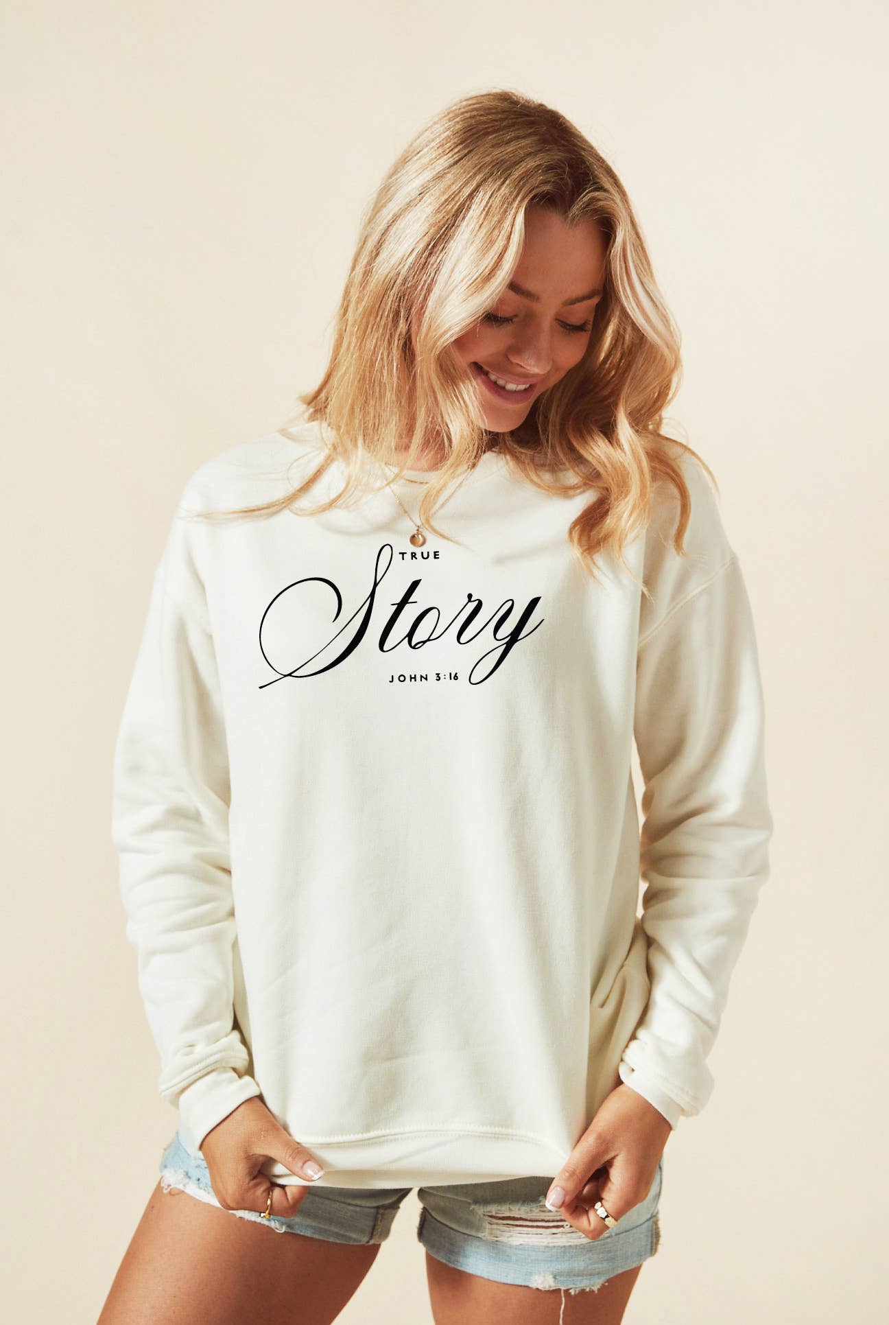 True Story John 3:16 Graphic Sweatshirt T-Shirts, Hoodie | PodTeesHub.com