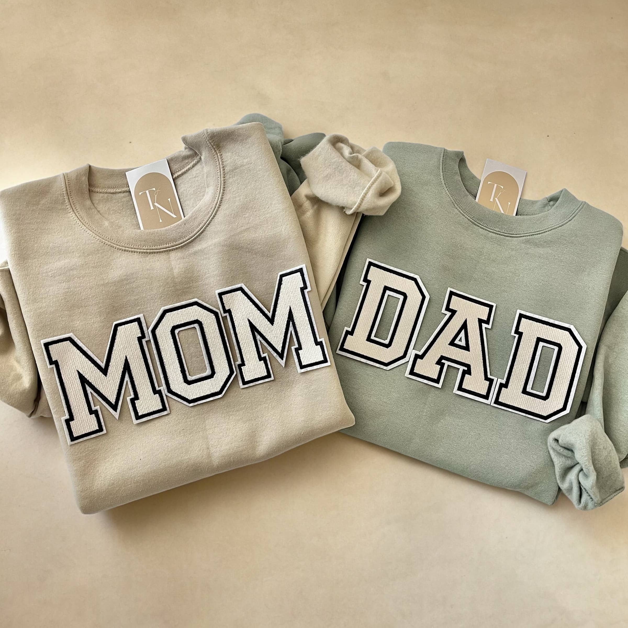 Mom Sweatshirt | Dad Sweatshirt | Gift For Mom | Gift For Da T-Shirts, Hoodie | PodTeesHub.com