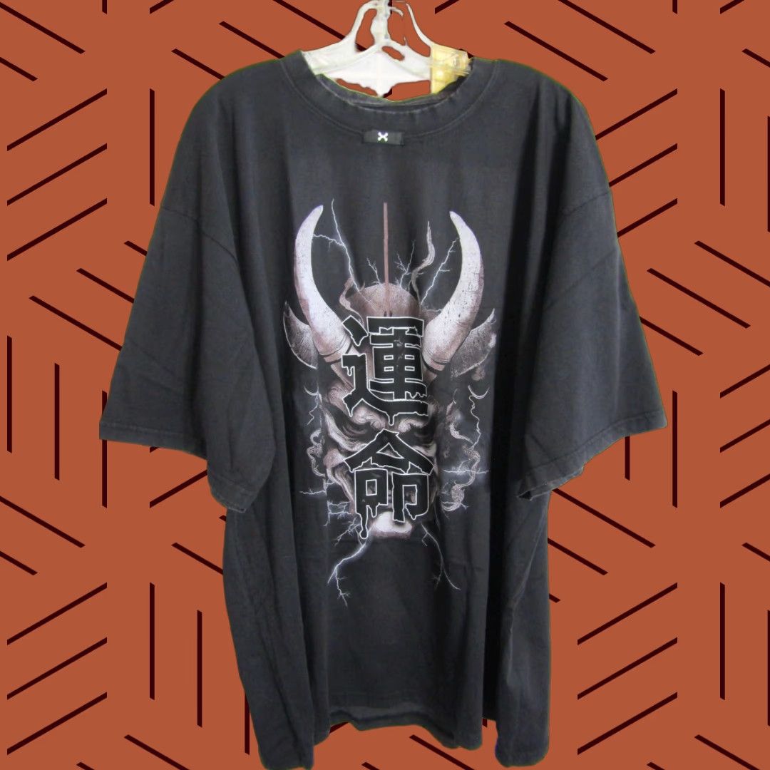 Nwt Psychx Vintage Tee Short Sleeve Graphic Washed Black Cotton Jersey T Shirt Men S Xl Hoodie, Sweatshirt | PodTeesHub.com