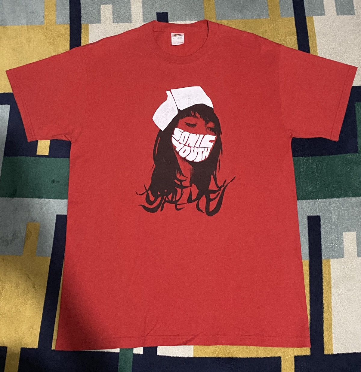 Fruit Of The Loom Vintage Sonic Youth Sonic Nurse Album 2004 T Shirt Hoodie, Sweatshirt | PodTeesHub.com