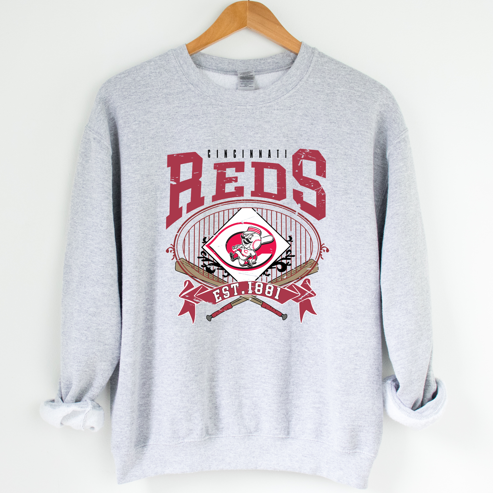 Cincinnati Reds Sweatshirt T-Shirts, Hoodie | PodTeesHub.com