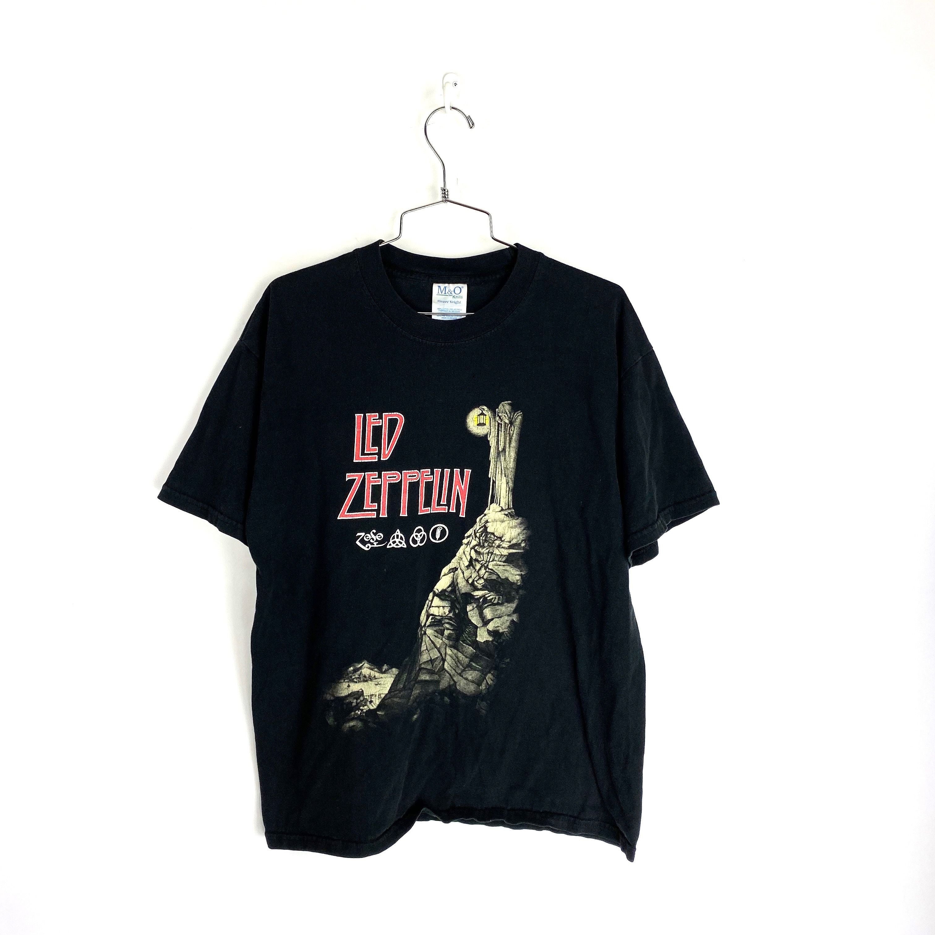 Led Zeppelin X Vintage Vintage Led Zeppelin T Shirt Size Medium Mens Band Hoodie, Sweatshirt | PodTeesHub.com