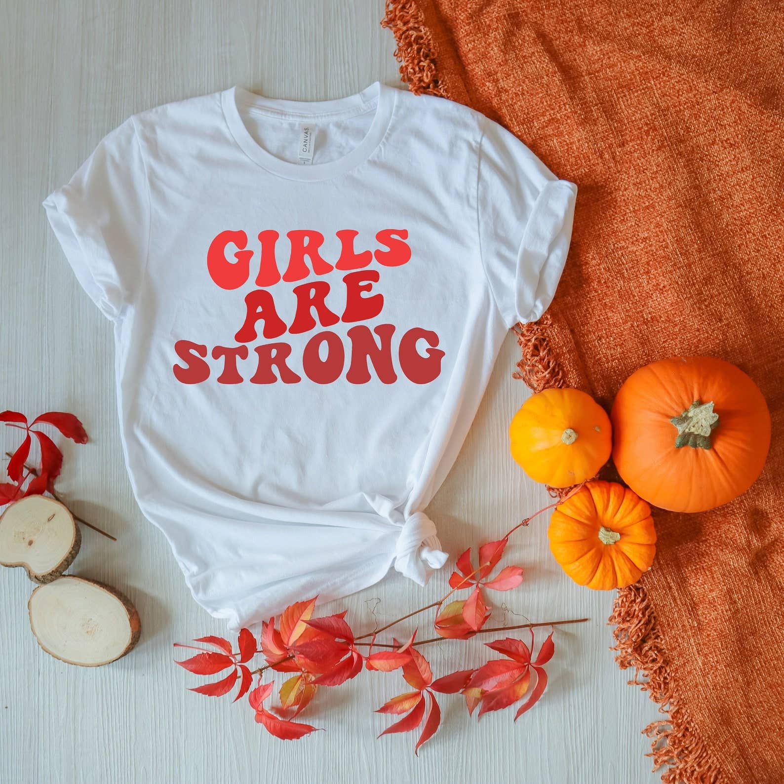 Girls Are Strong T-Shirt Hoodie, Sweatshirt | PodTeesHub.com