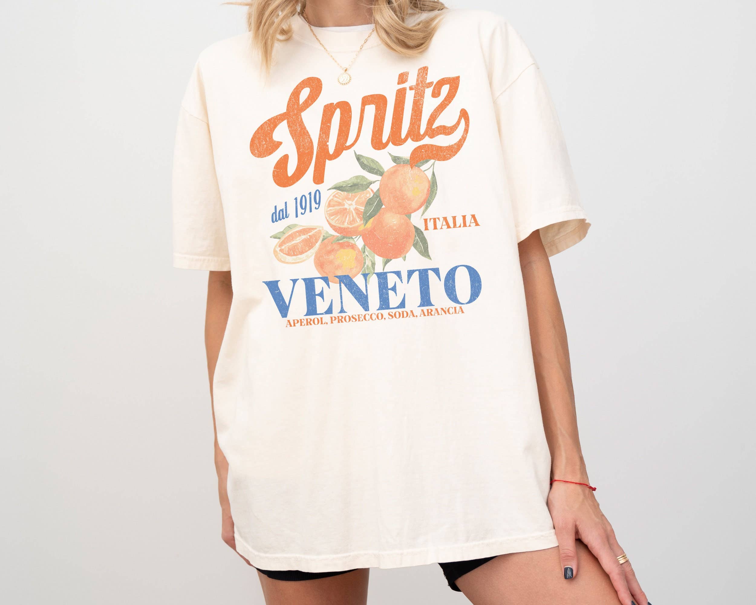 Vintage Italian Cocktail Graphic Tee Women's Aperitivo Shirt Hoodie, Sweatshirt | PodTeesHub.com