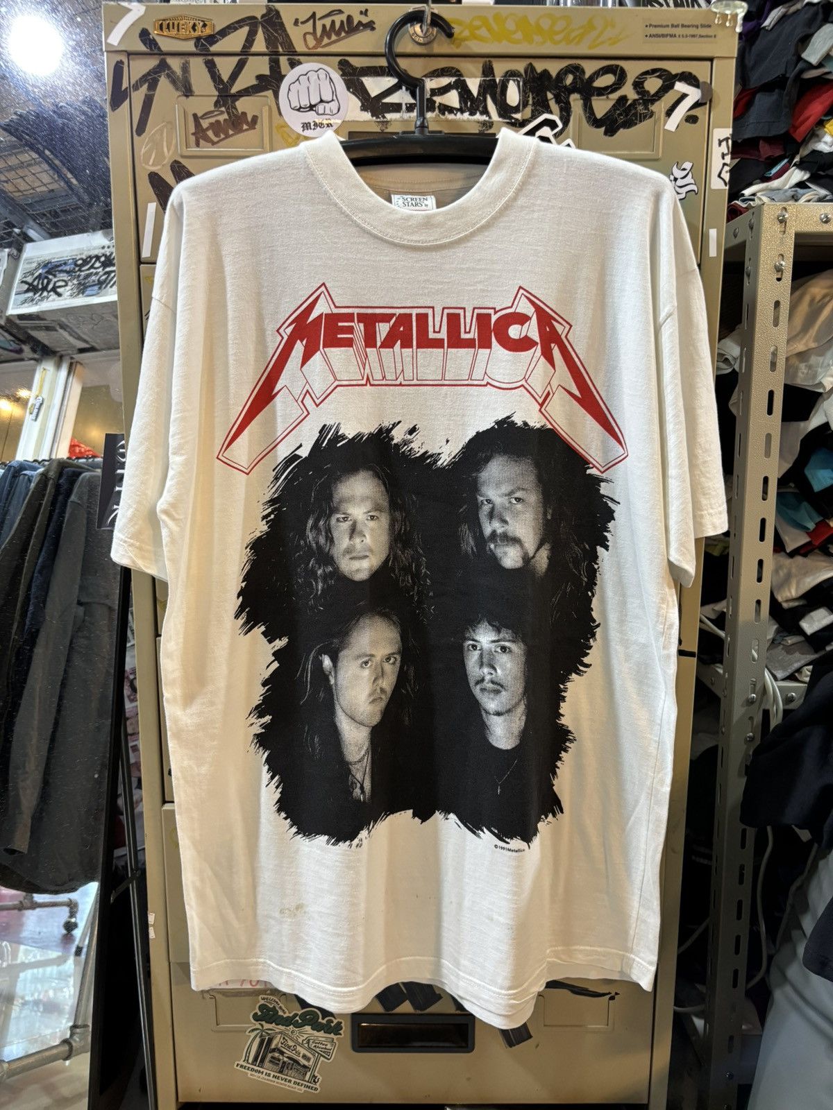 Vintage Metallica T Shirt 1991 S Hoodie, Sweatshirt | PodTeesHub.com