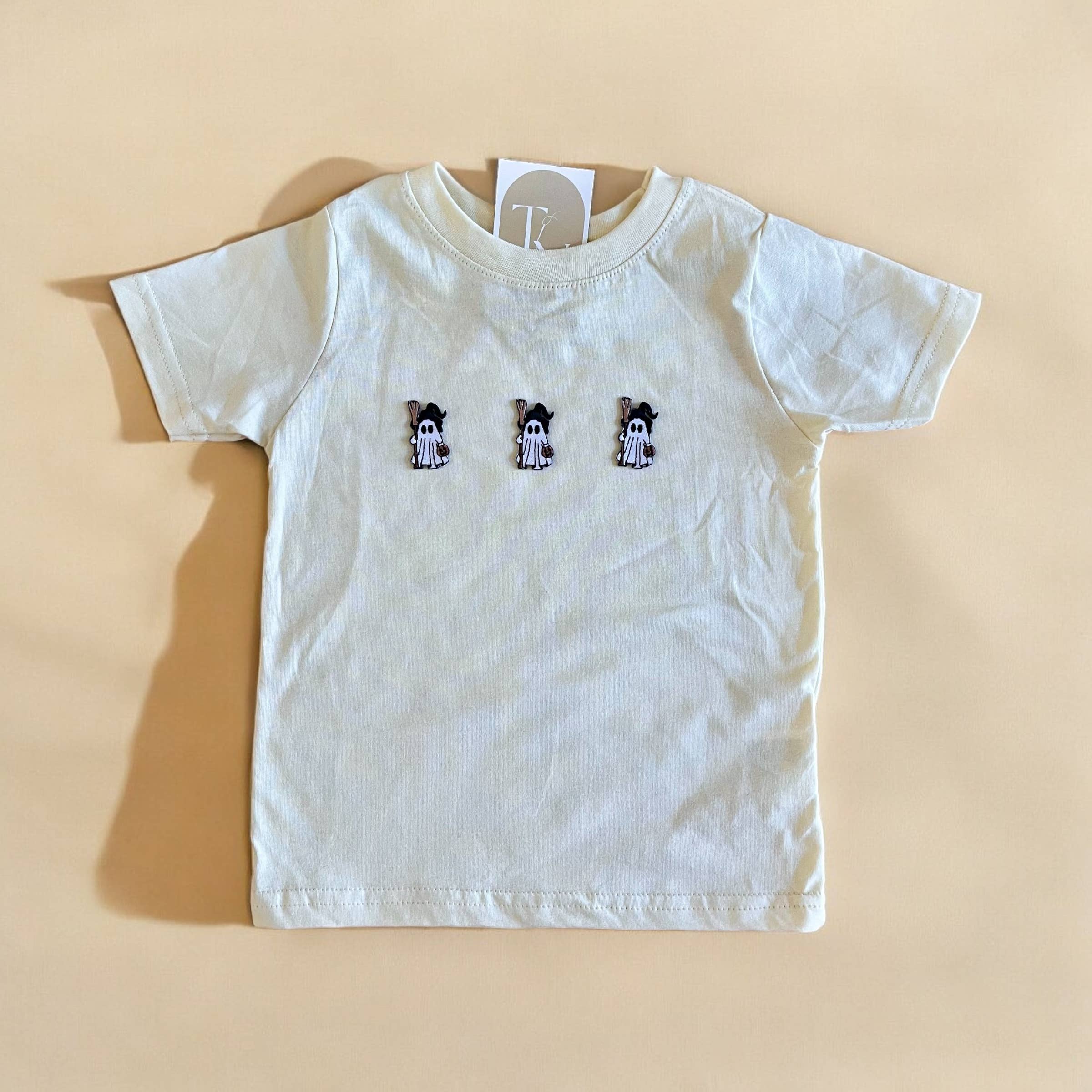 Toddler Ghost Halloween Shirt, Kids Halloween Clothes Hoodie, Sweatshirt | PodTeesHub.com