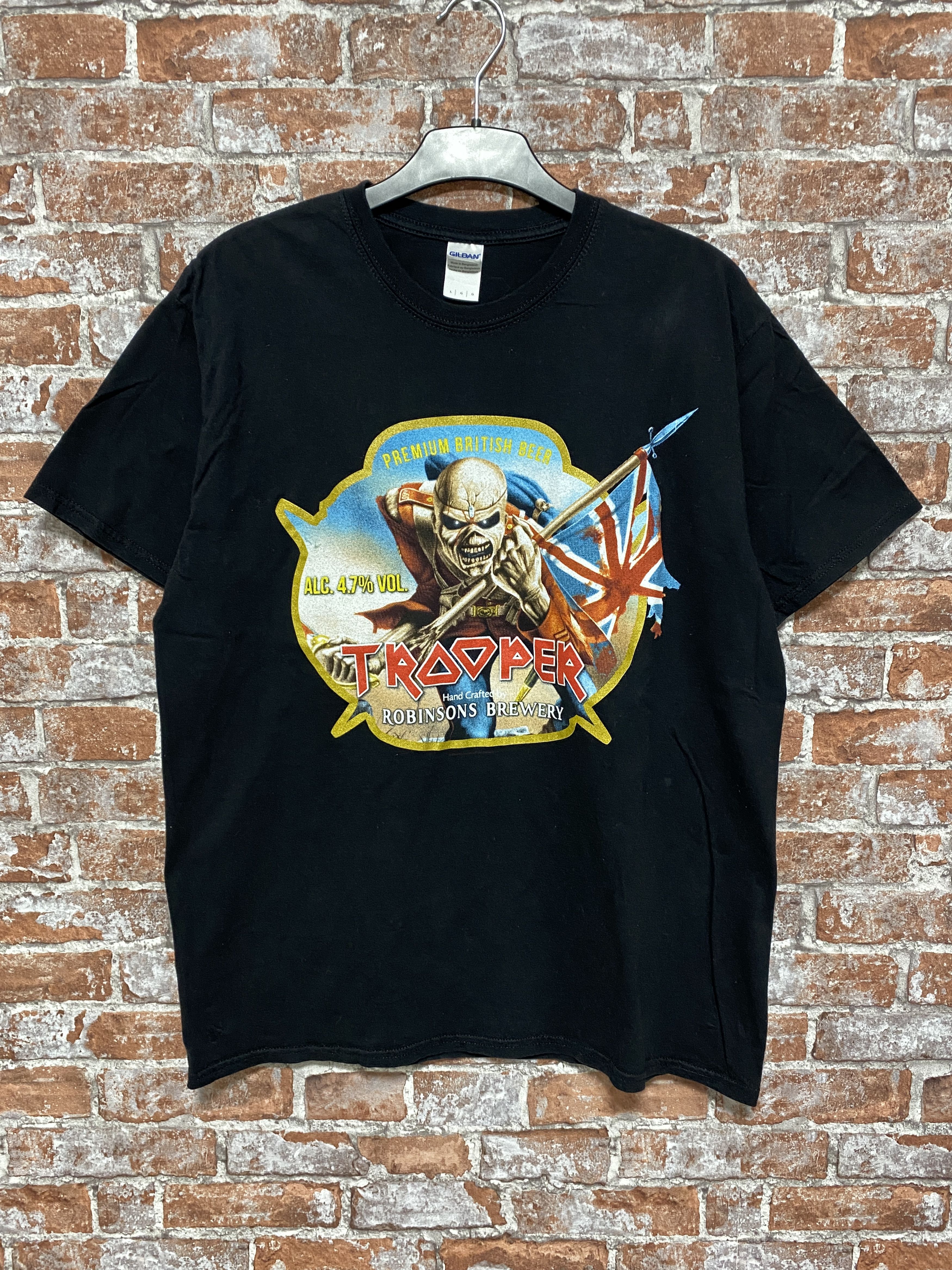 Iron Maiden X Vintage Iron Maiden 2010 Trooper Brewery British Tee Shirt Hoodie, Sweatshirt | PodTeesHub.com