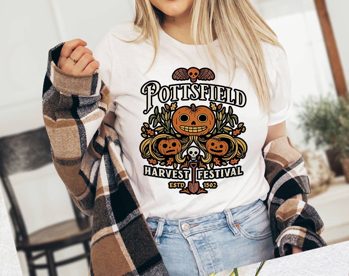 Pottsfield Harvest Festival - Animated Show Graphic Shirt Hoodie, Sweatshirt | PodTeesHub.com