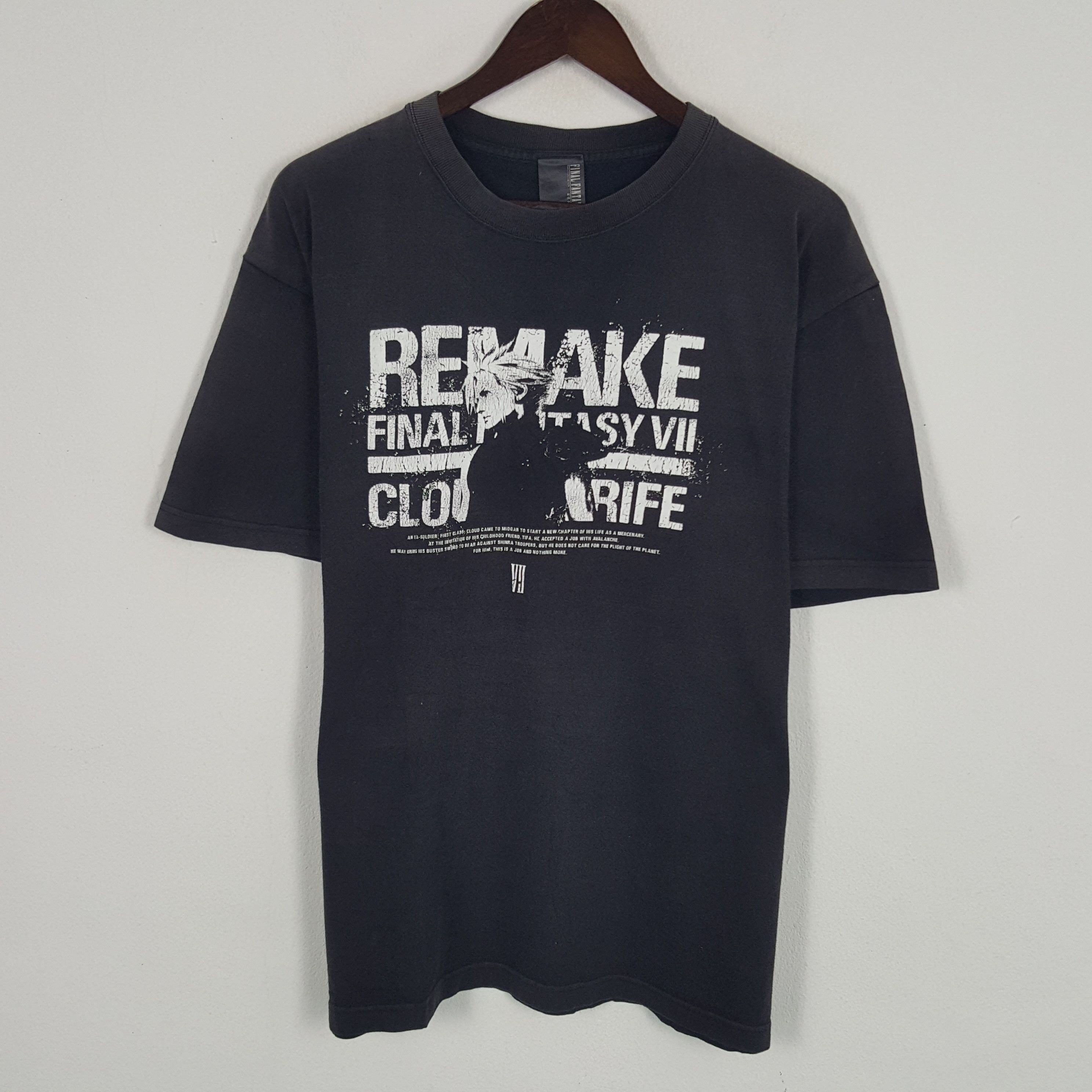 Japanese Brand X Vintage Vintage Remake Final Fantasy Tshirt Hoodie, Sweatshirt | PodTeesHub.com
