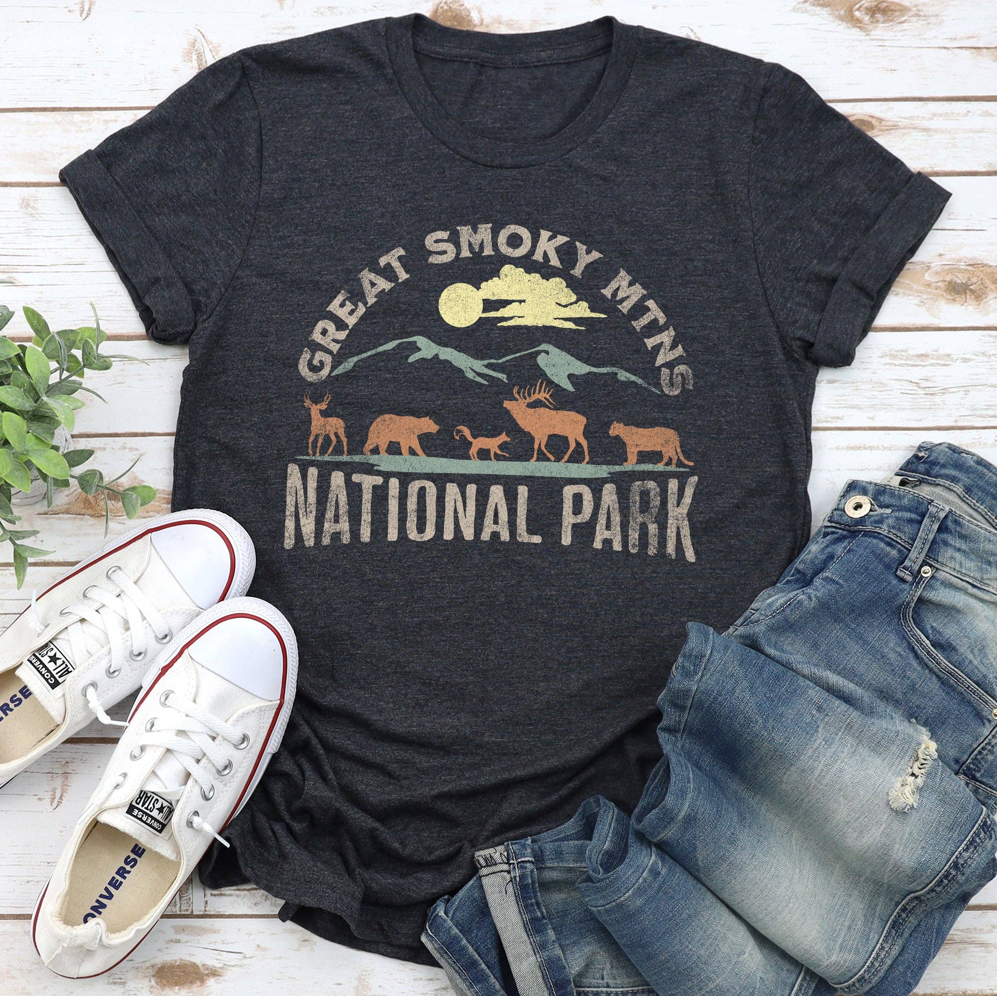 Great Smoky Mountains National Park T-Shirt Hoodie, Sweatshirt | PodTeesHub.com
