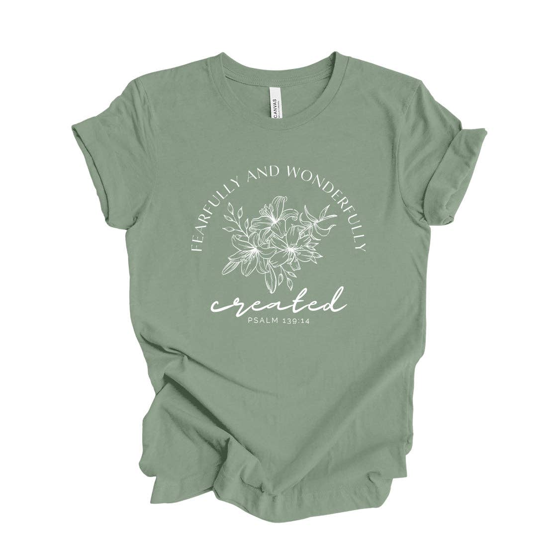 Fearfully and Wonderfully Tee Hoodie, Sweatshirt | PodTeesHub.com