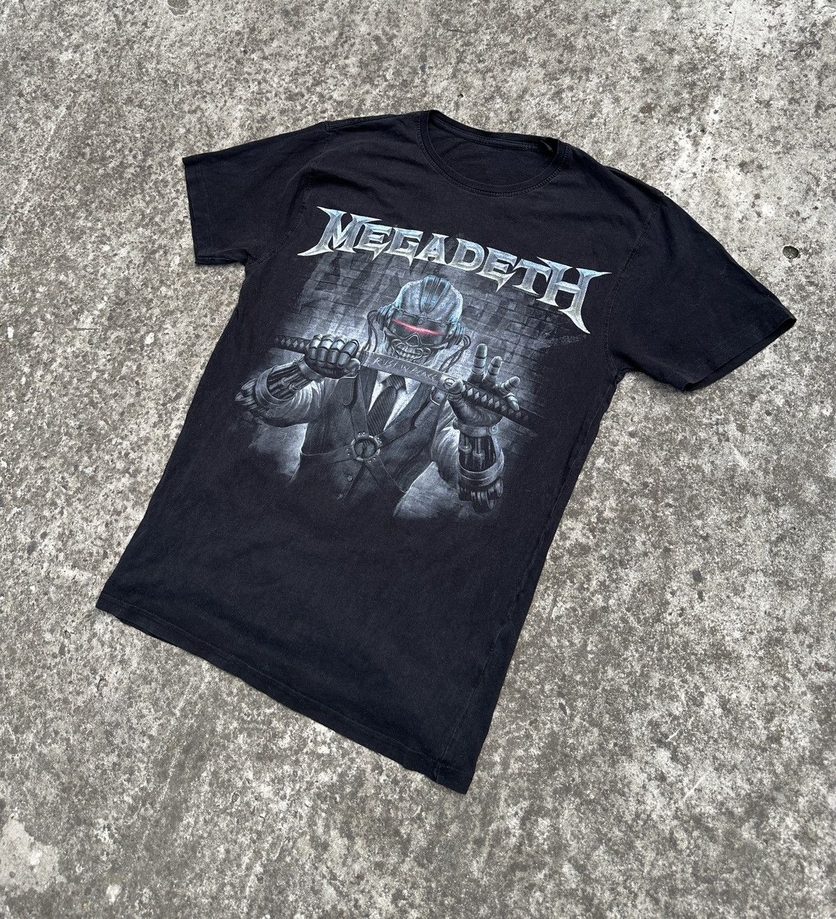 Y2k Vintage Megadeth T Shirt Band Tees Rock Logo Rare Casual Hoodie, Sweatshirt | PodTeesHub.com