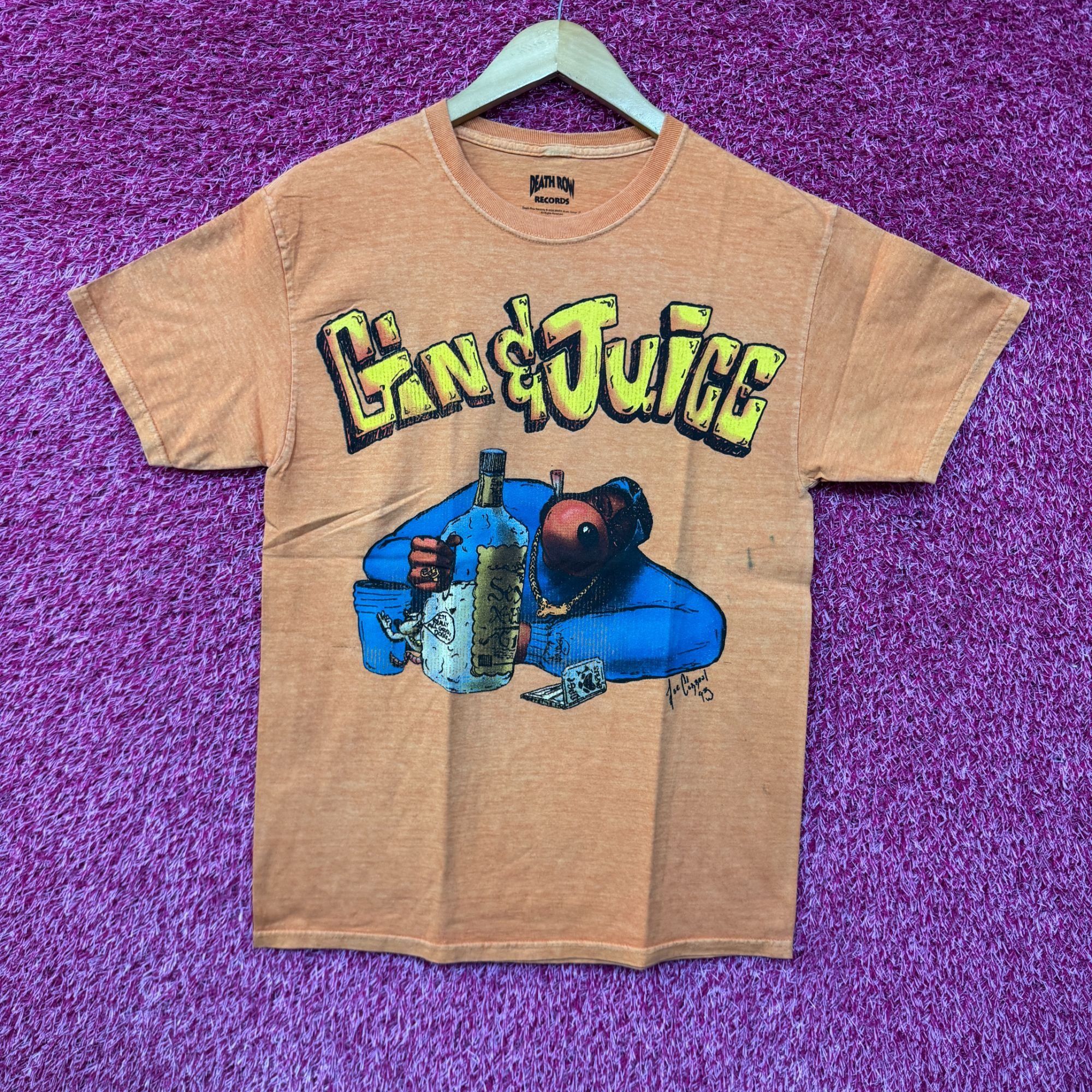 Rap Tees Snoop Doggy Dogg Gin Juice Album Cover Art Hip Hop Tee M Hoodie, Sweatshirt | PodTeesHub.com