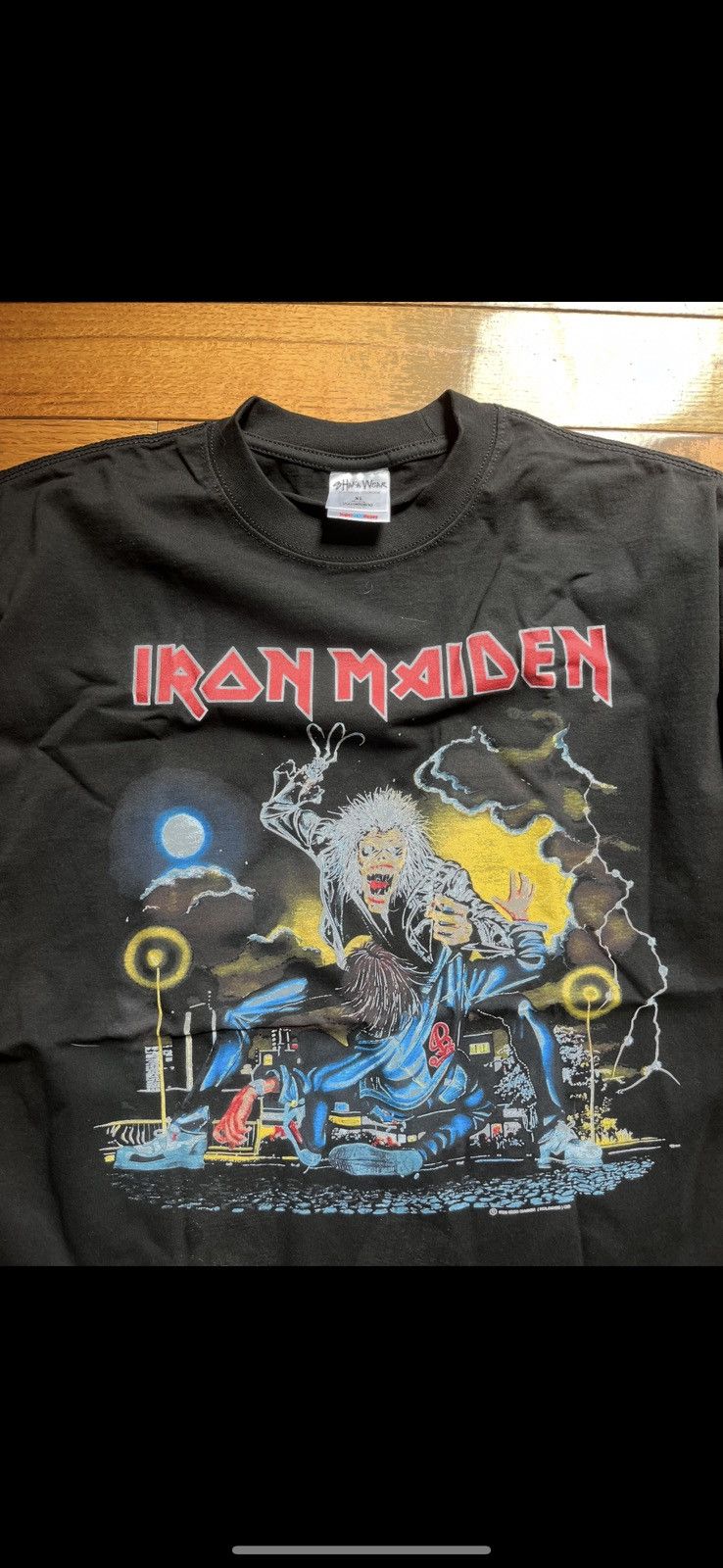 Maiden Rare Iron Maiden No Prayer On The Road 1991 Tour Shirt Xl Hoodie, Sweatshirt | PodTeesHub.com