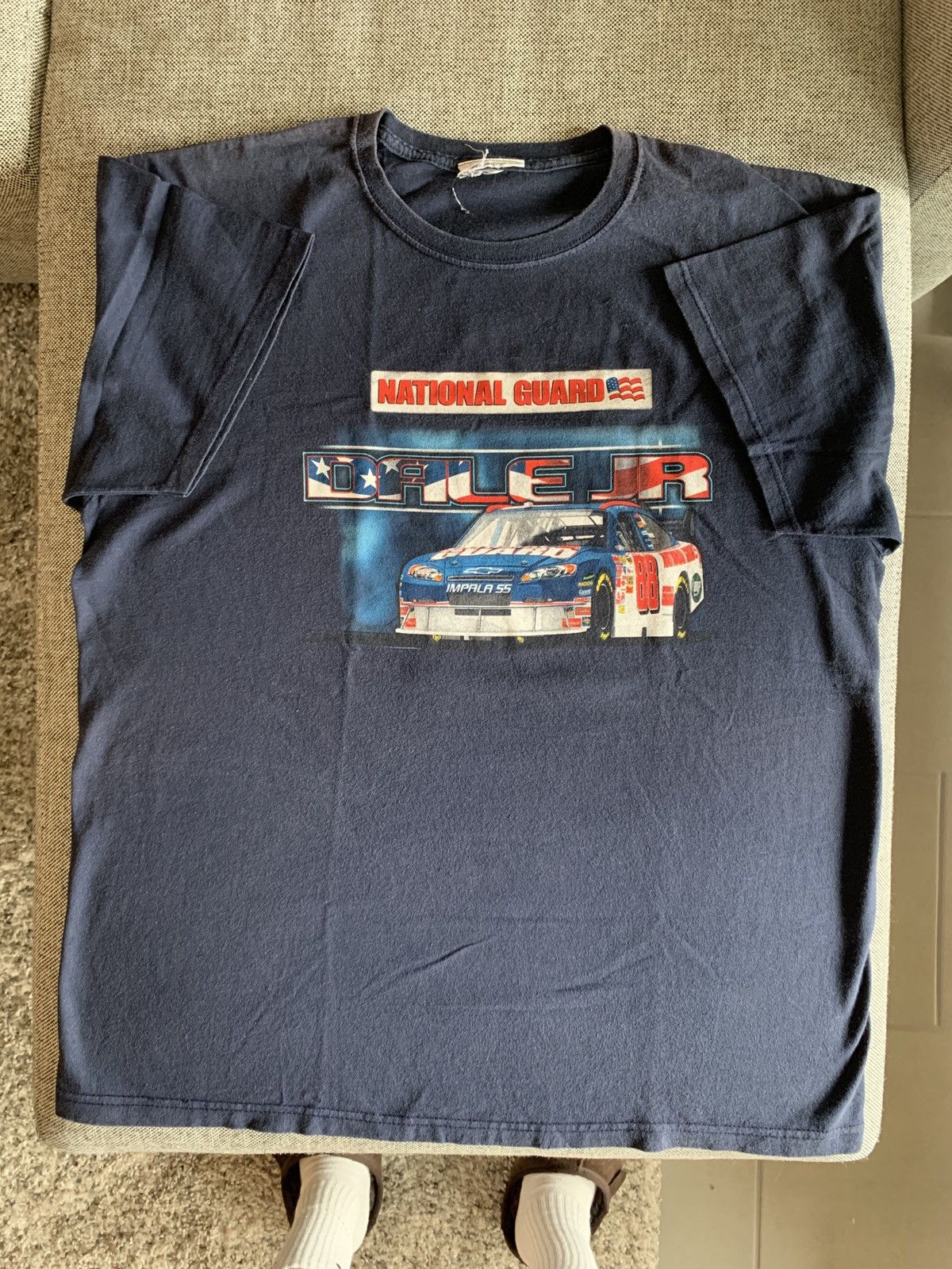 Vintage 00s Nascar National Guard Dale Jr 2008 T-Shirts, Hoodie, Sweatshirt