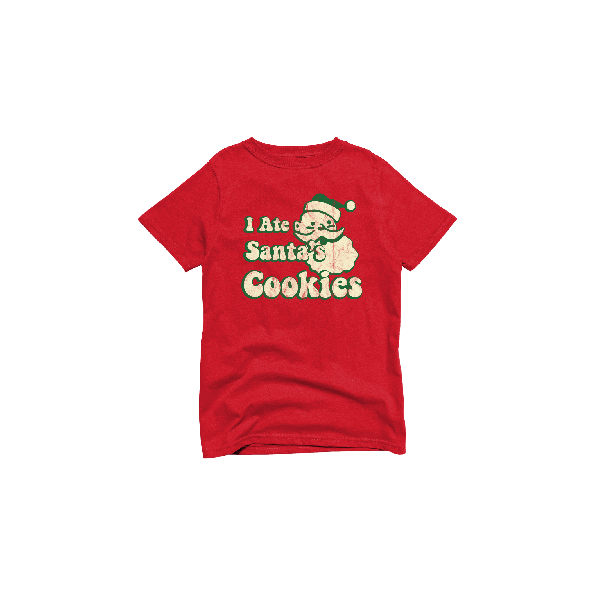 I Ate Santa's Cookies Youth Christmas Graphic Tee Hoodie, Sweatshirt | PodTeesHub.com