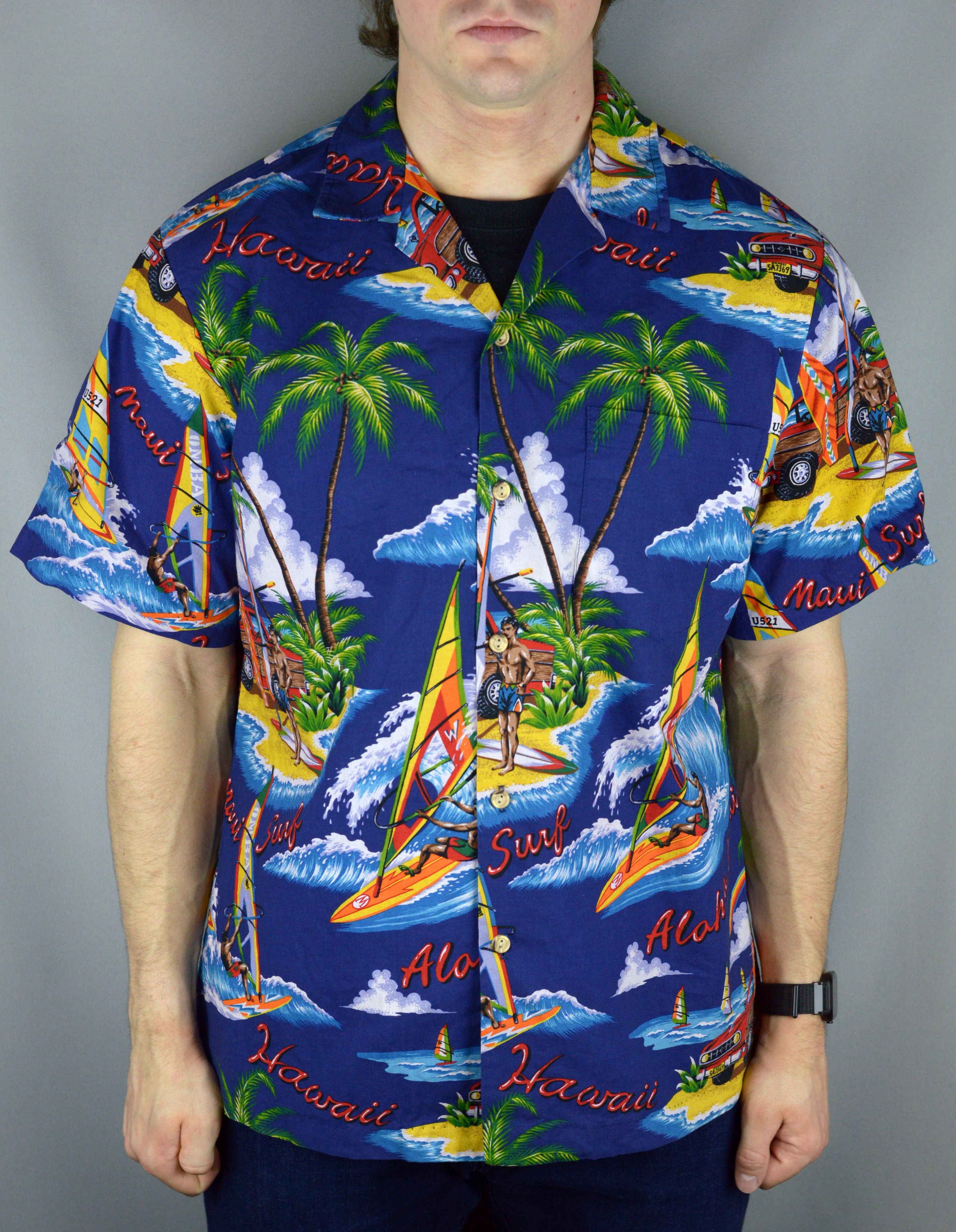 Vintage Styled By Rjc Hawaiian 80s T Shirt Hoodie, Sweatshirt | PodTeesHub.com