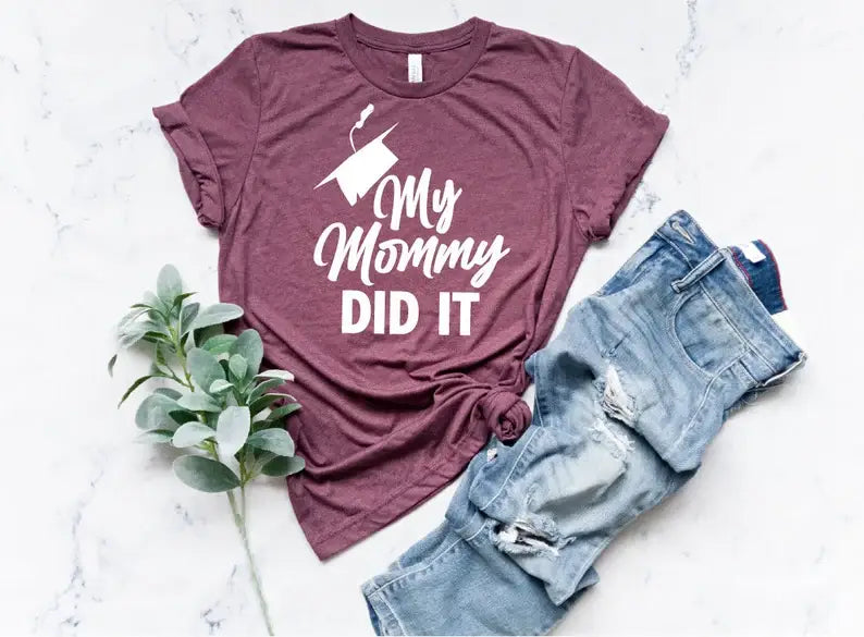 My Mommy Did It T-Shirt Hoodie, Sweatshirt | PodTeesHub.com