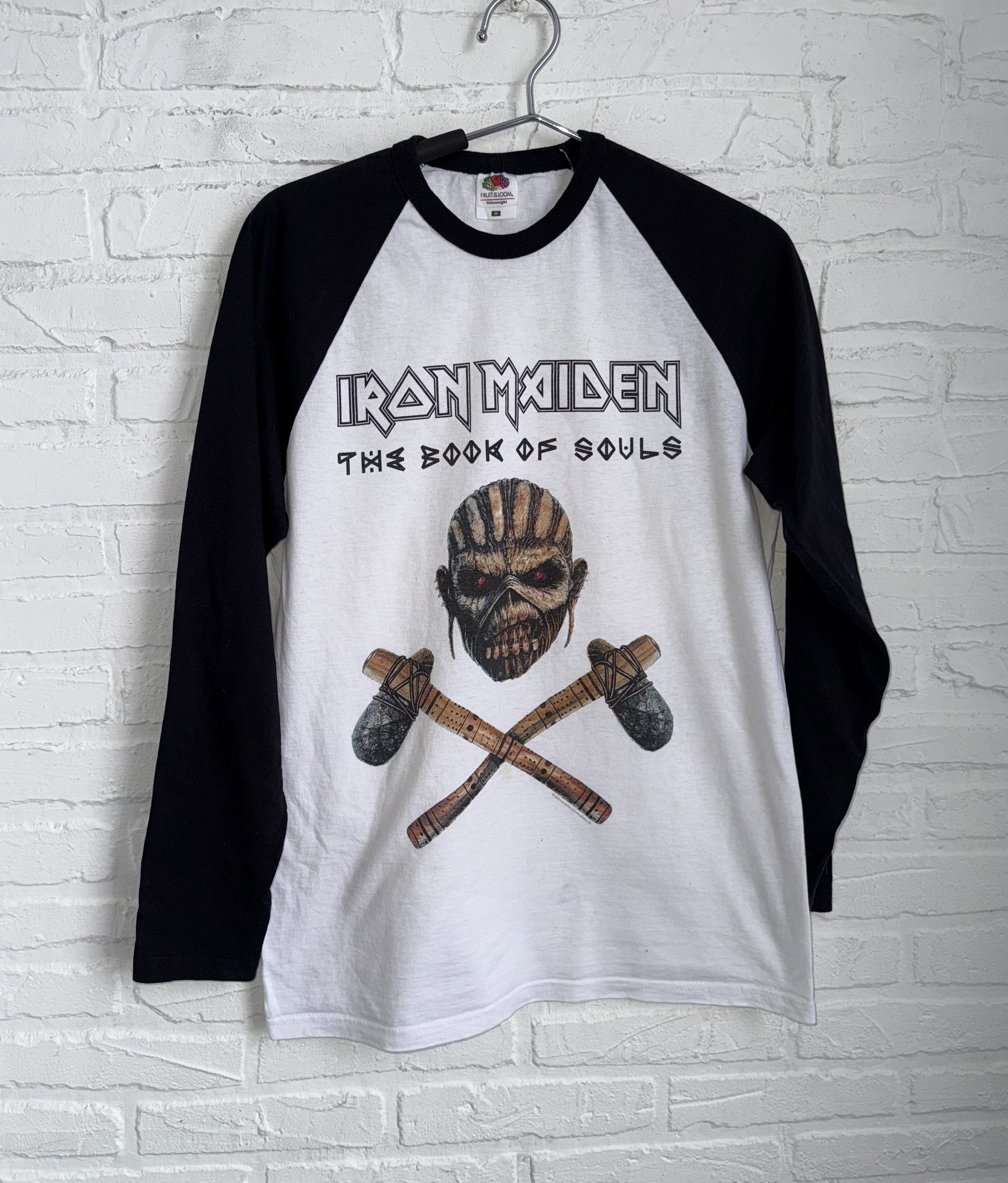 Maiden 2015 Iron Maiden The Book Of Souls Long Sleeve T Shirt Hoodie, Sweatshirt | PodTeesHub.com