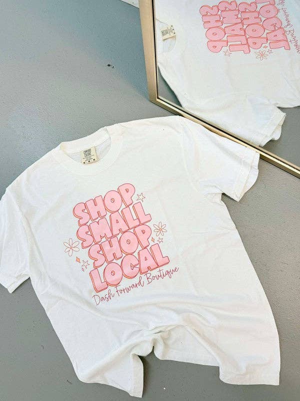 Custom Shop Local Shop Small Dtf Graphic Tee Shirt Hoodie, Sweatshirt | PodTeesHub.com
