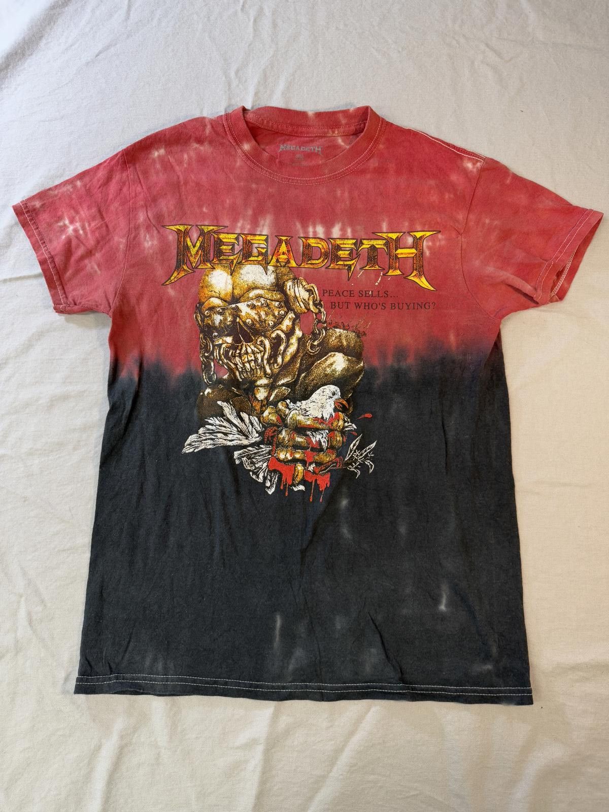 Designer Megadeth Tie Dye Dip T Shirt Peace Sells But Whos Buying S Hoodie, Sweatshirt | PodTeesHub.com