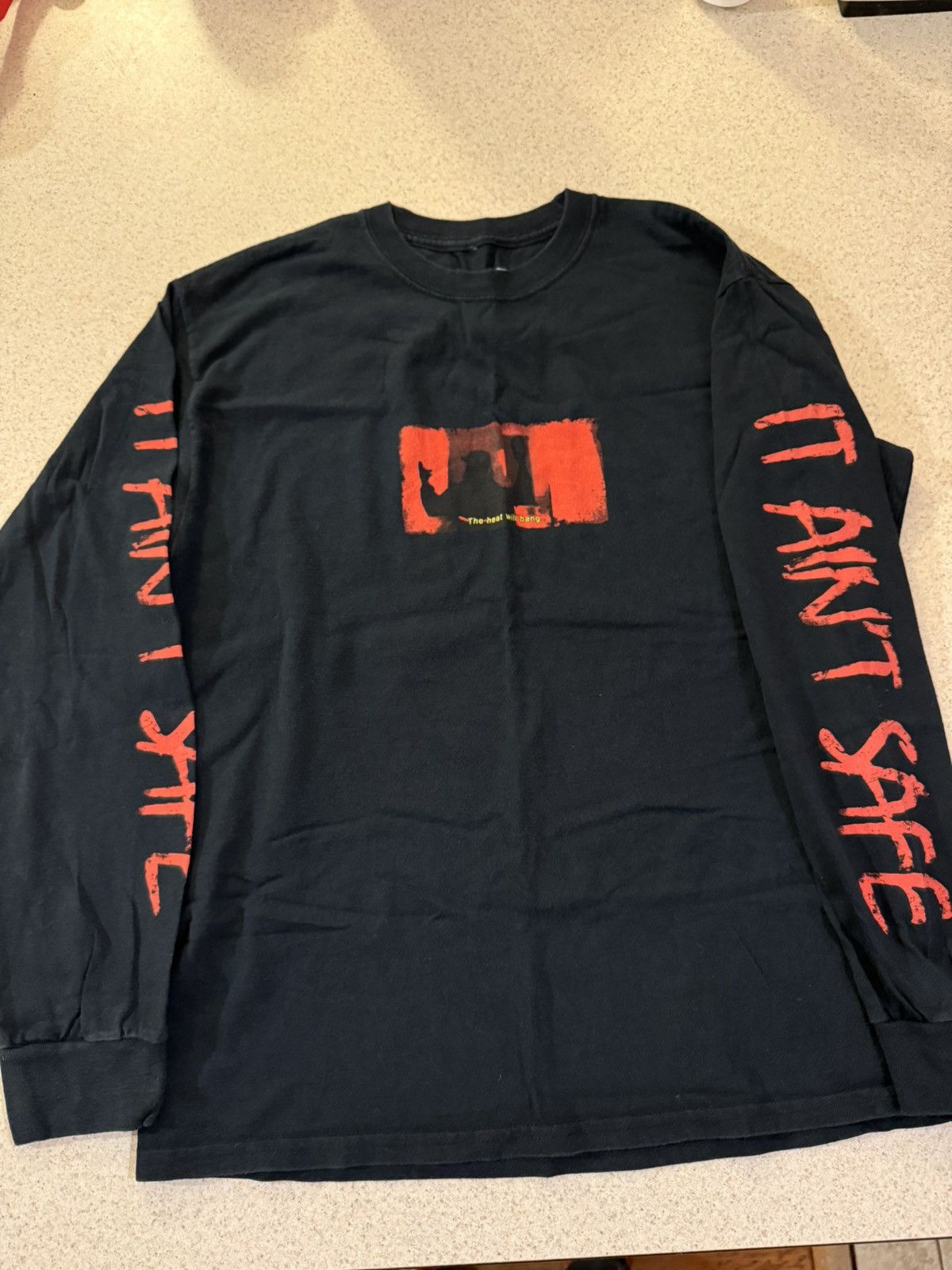 Band Tees Vintage Skepta It Ain T Safe Long Sleeve 2017 Usa Tour Shirt Hoodie, Sweatshirt | PodTeesHub.com